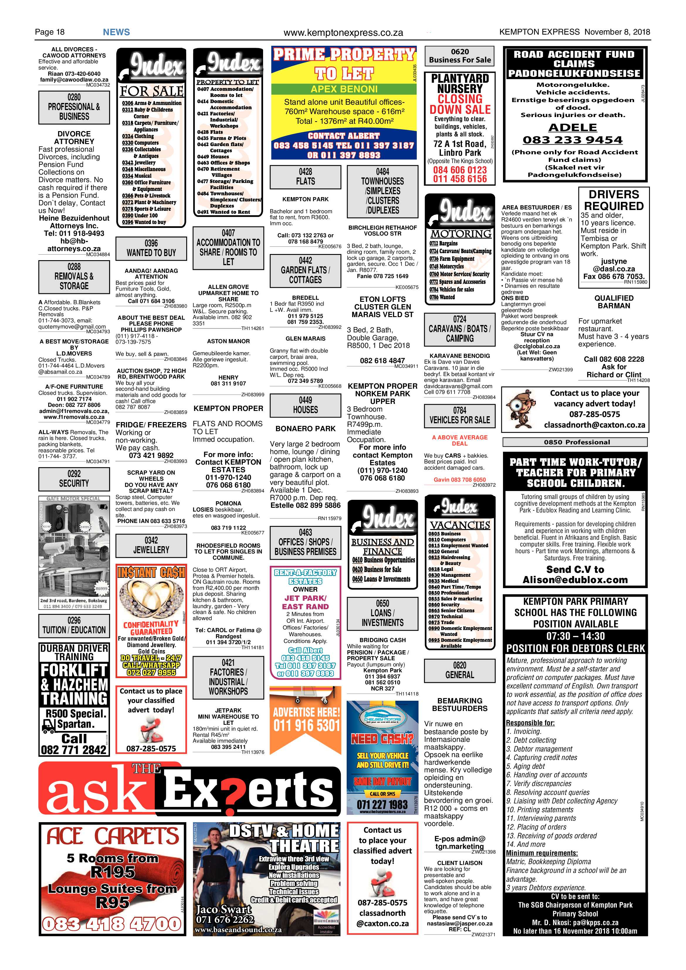 Kempton Express 08 November 2018 page 18