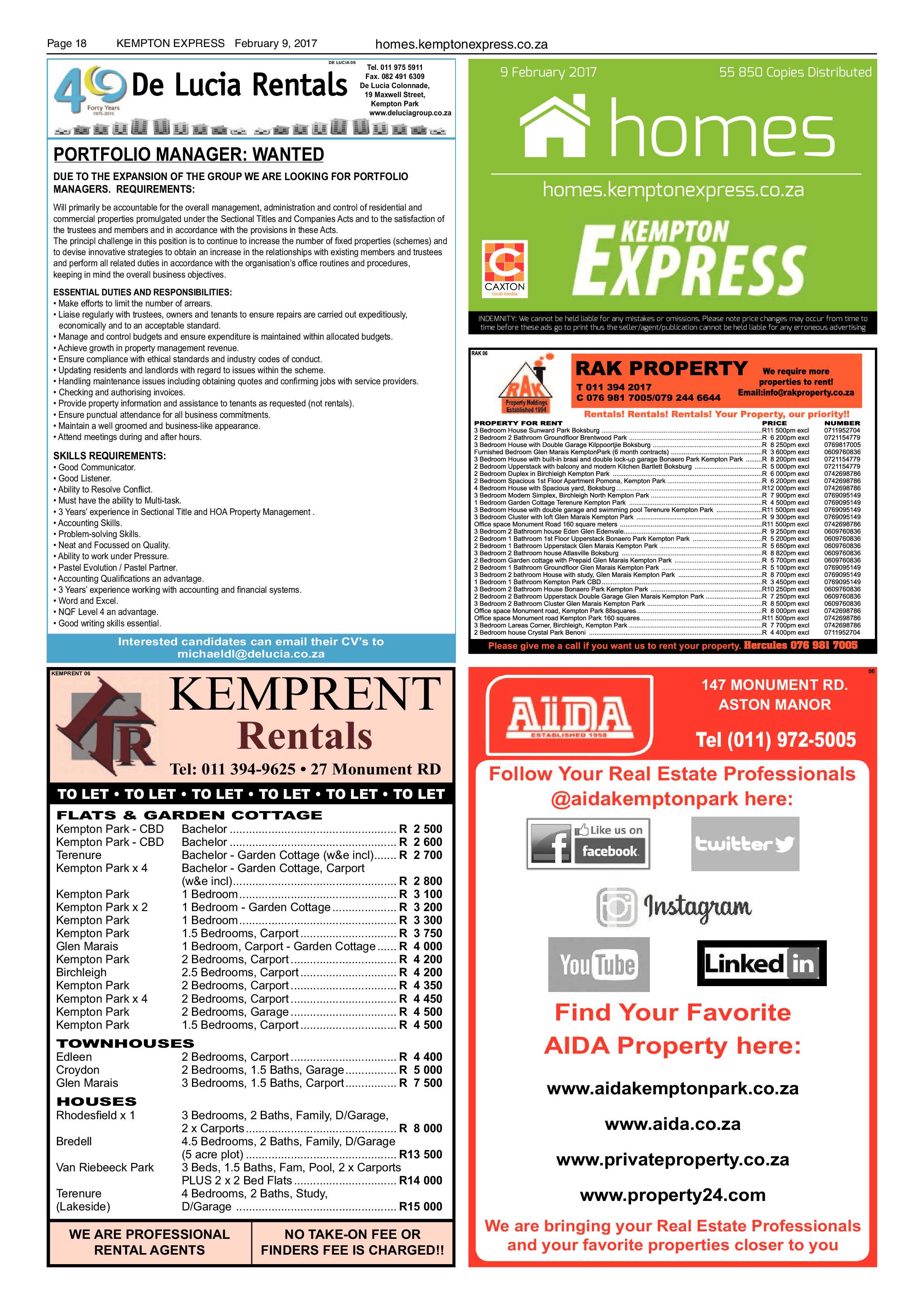 Kempton Express 09 February 2017 page 18