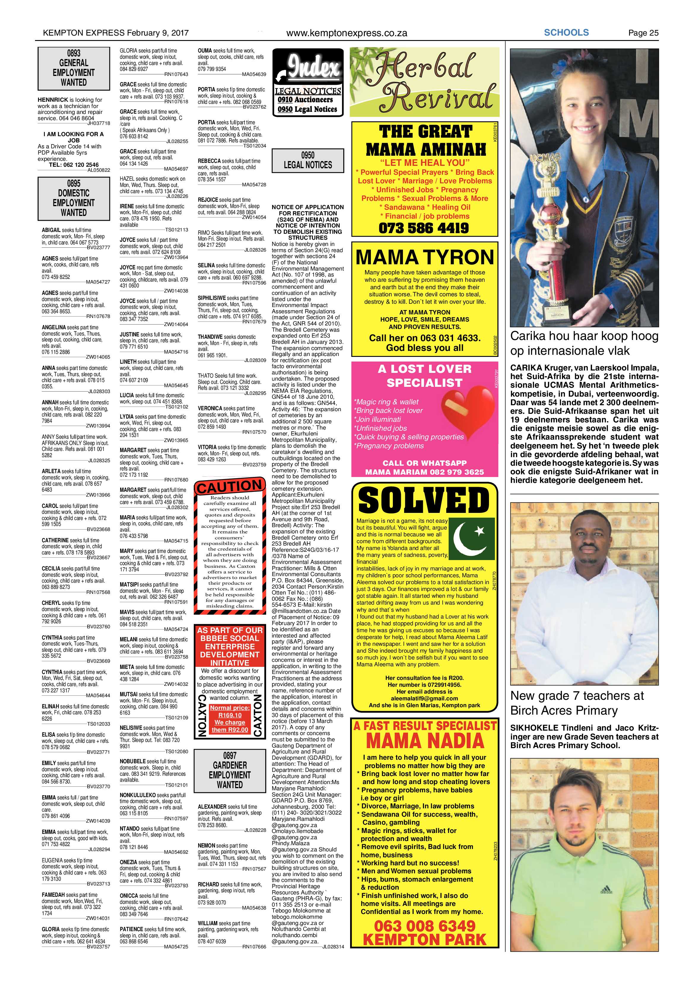 Kempton Express 09 February 2017 page 25