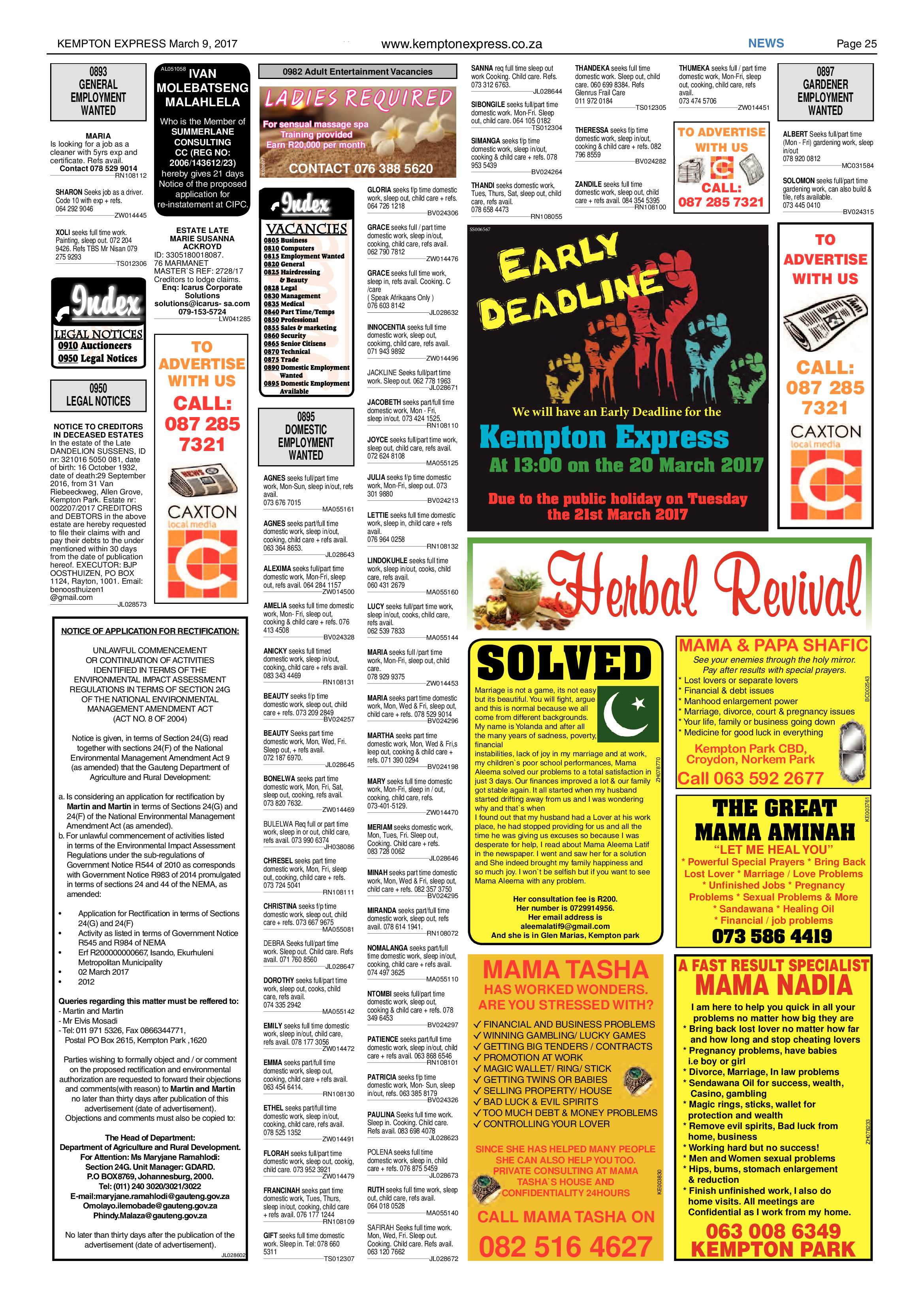 Kempton Express 09 March 2017 page 25