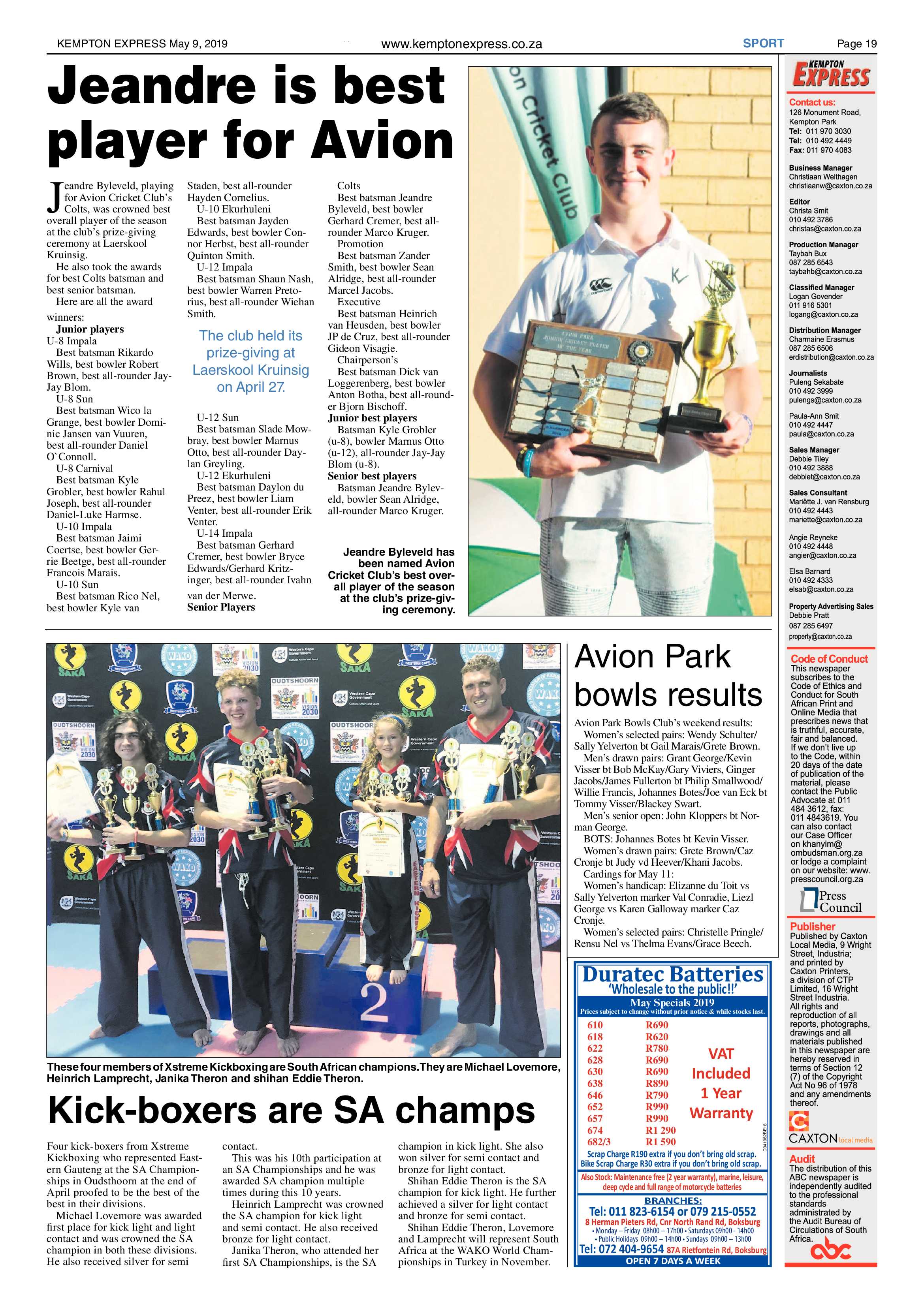 Kempton Express 09 May 2019 page 19