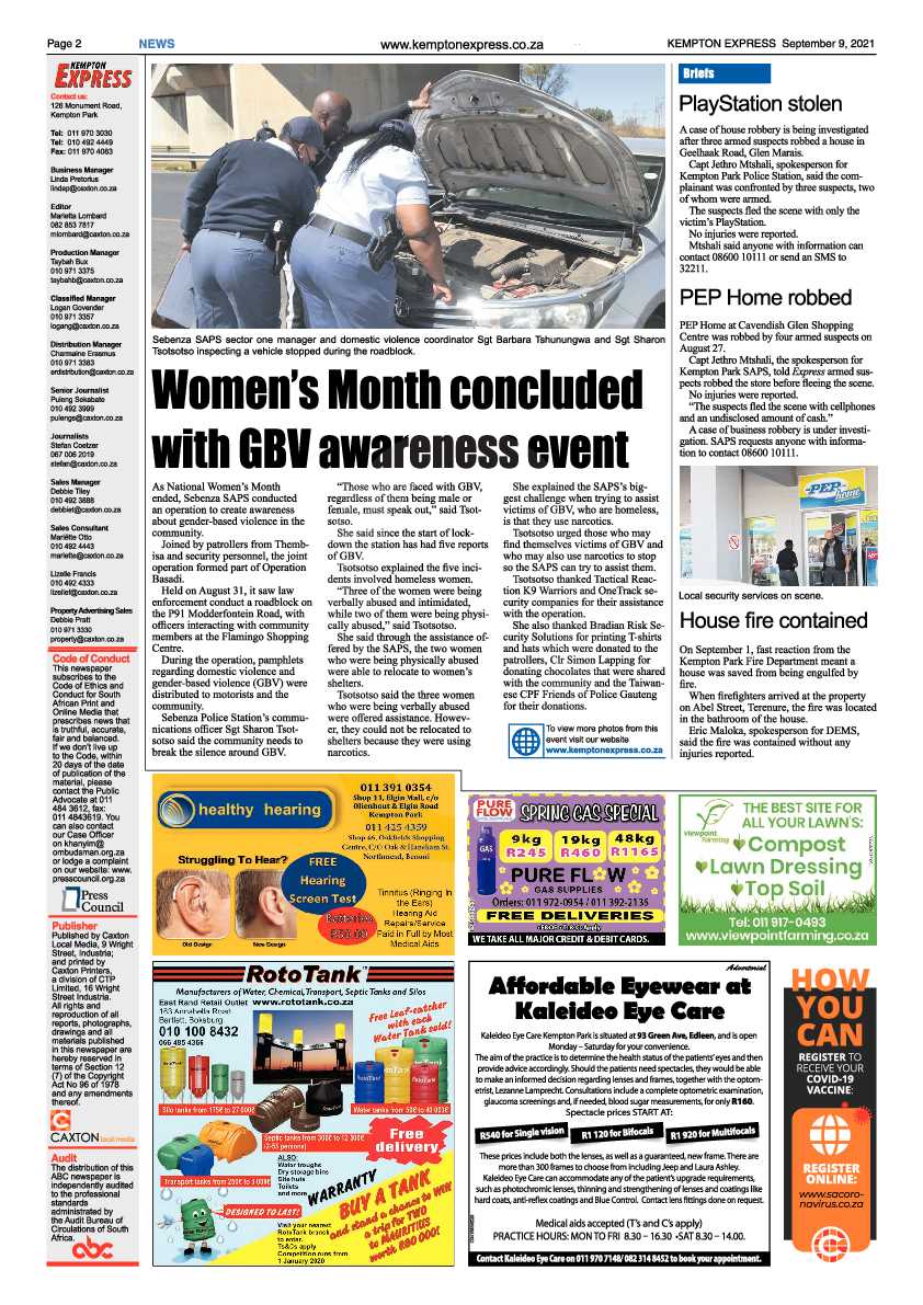 Kempton Express 09 September 2021 page 2