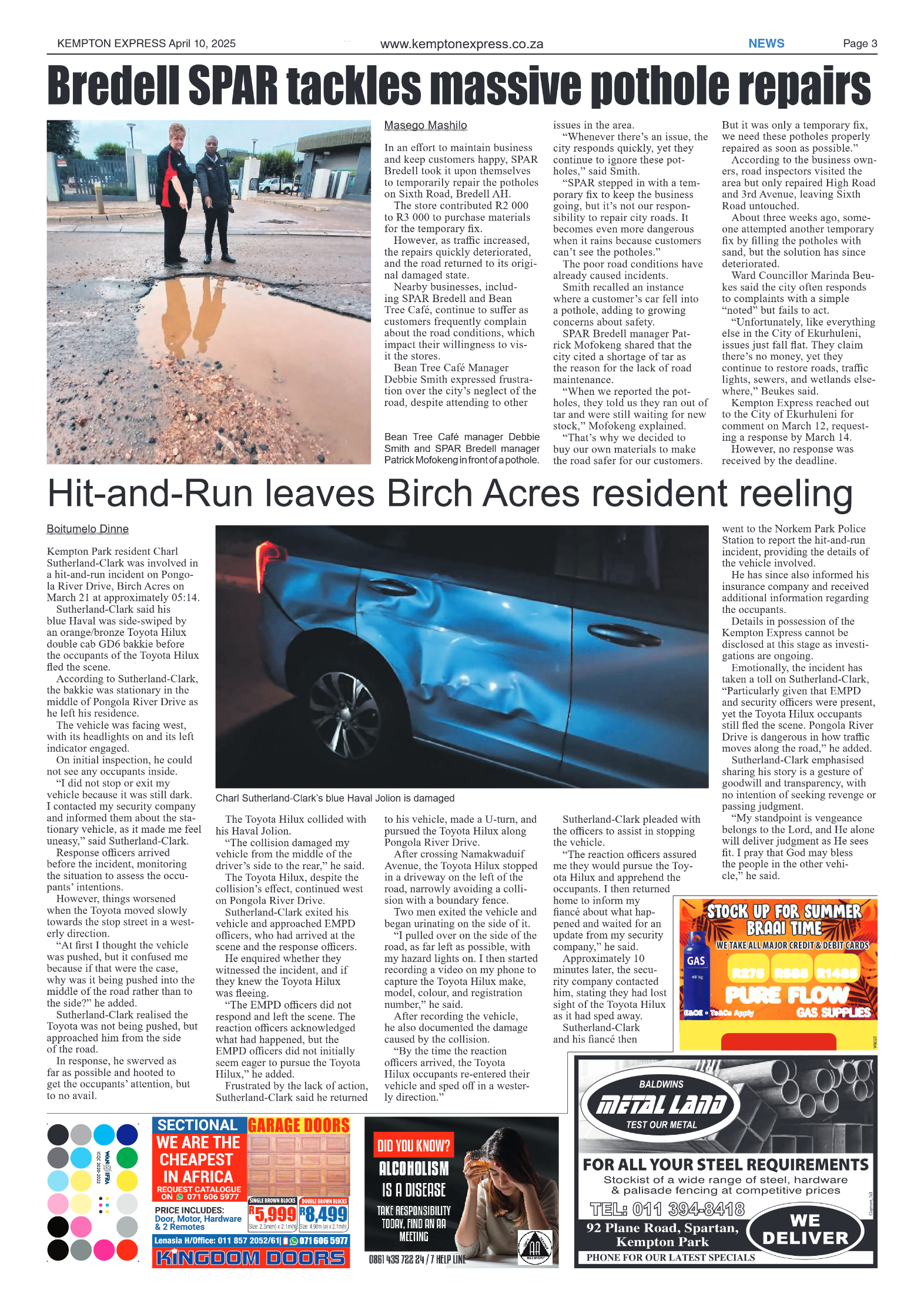 Kempton Express 10 April 2025 page 3