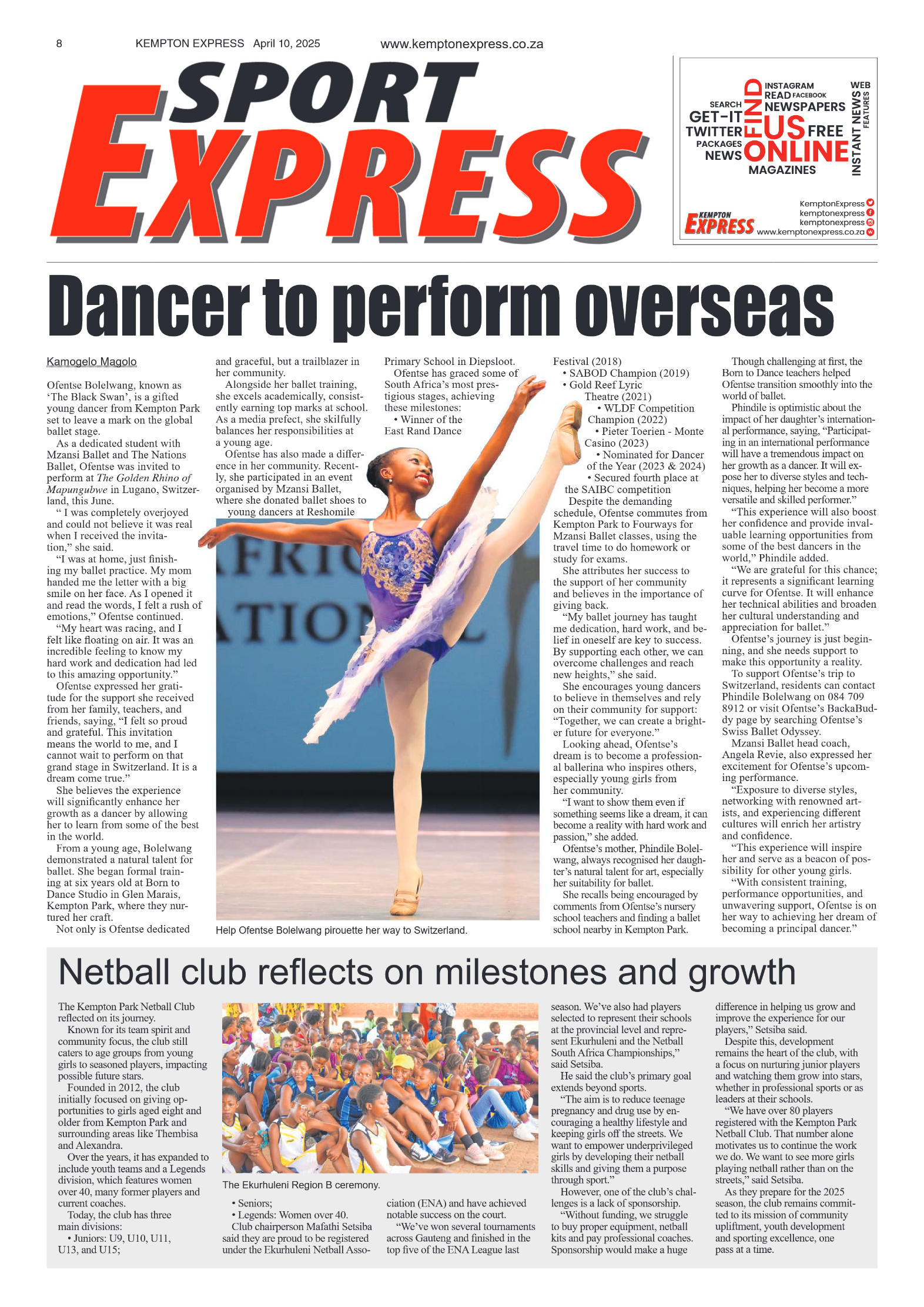 Kempton Express 10 April 2025 page 8