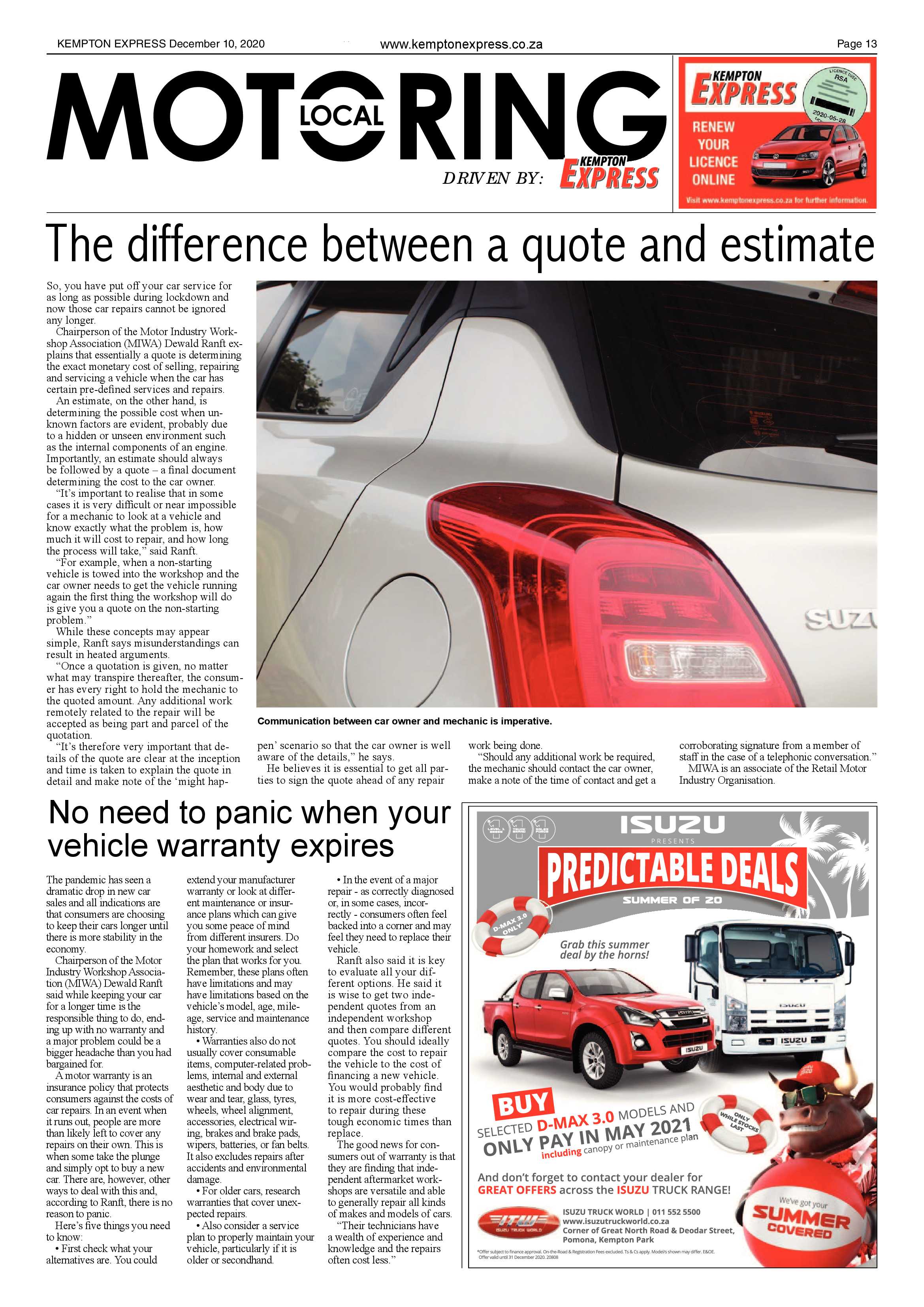 Kempton Express 10 December 2020 page 13