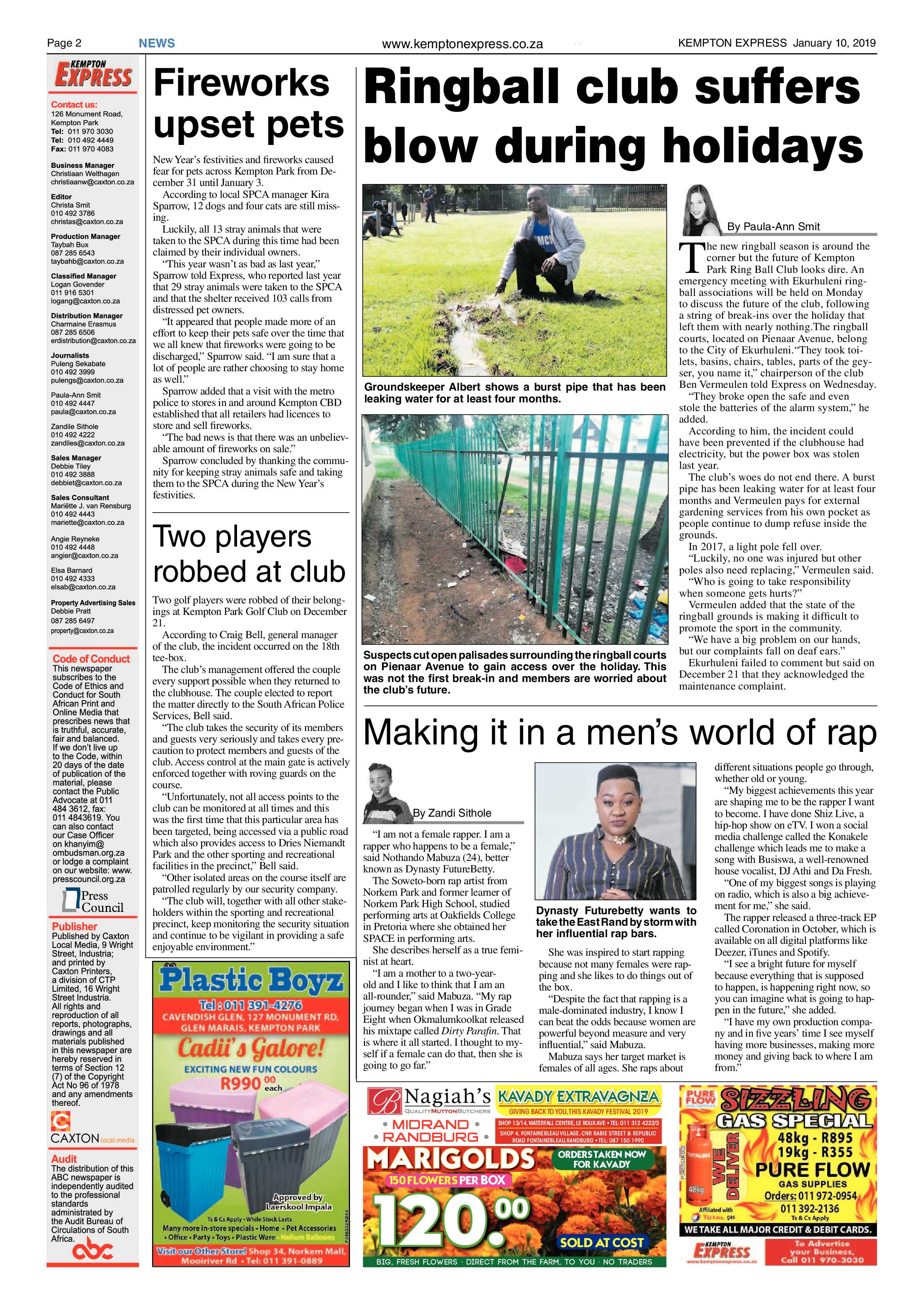 Kempton Express 10 January 2019 page 2
