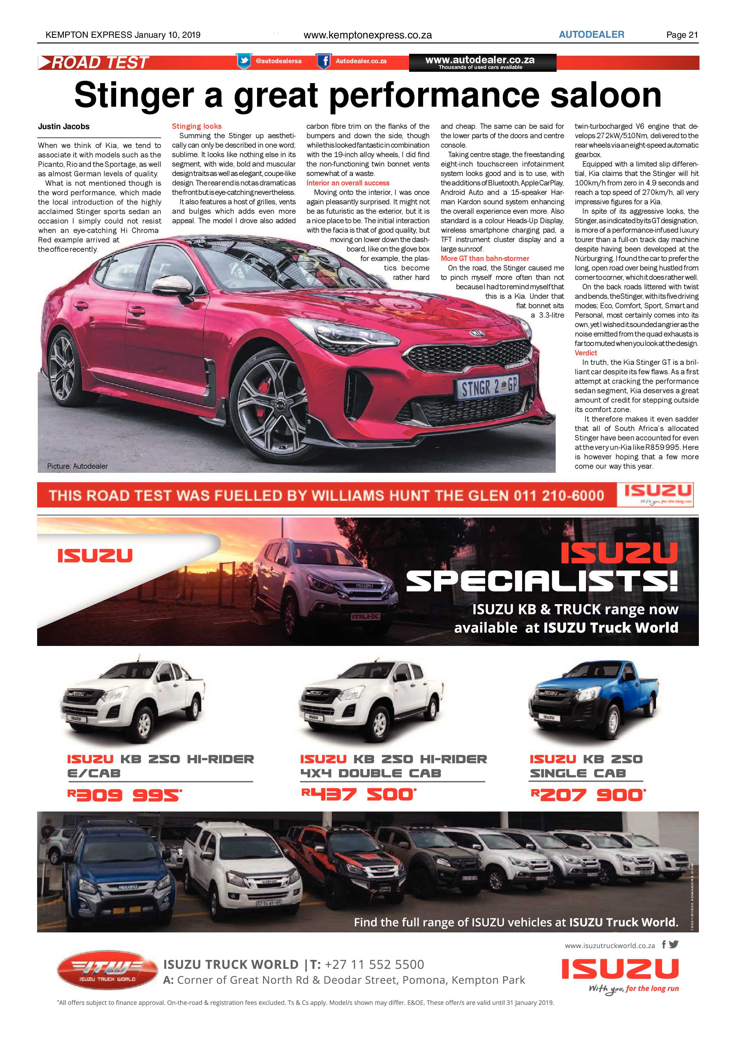 Kempton Express 10 January 2019 page 21