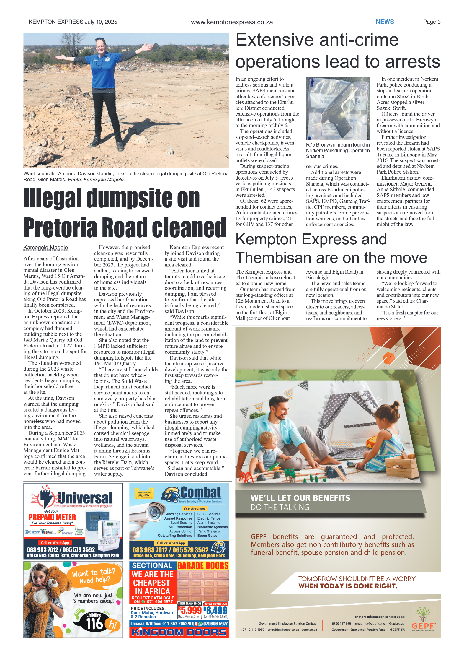 Kempton Express 10 July 2025 page 3