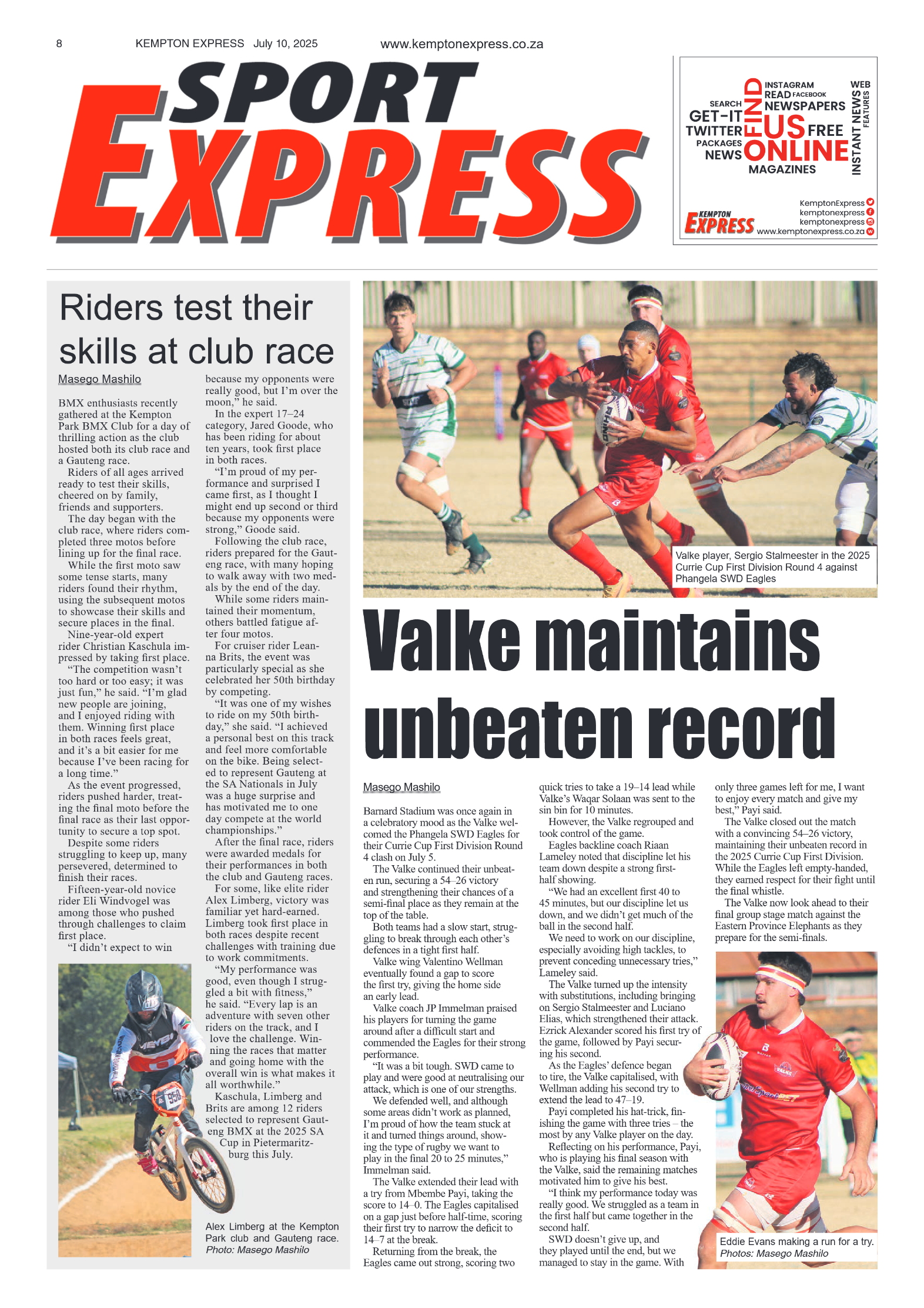 Kempton Express 10 July 2025 page 8