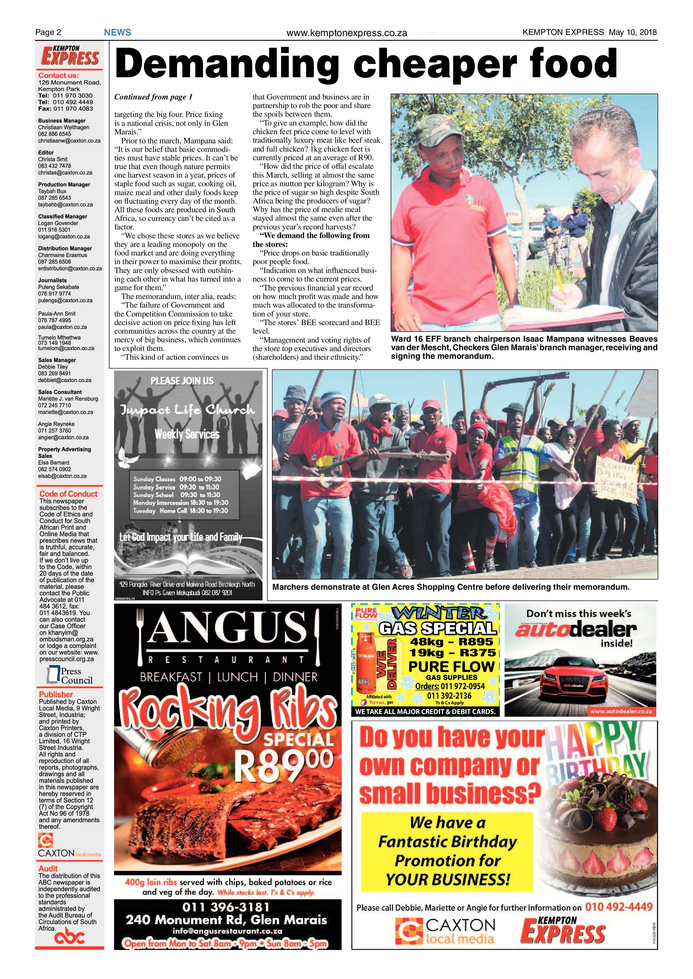 Kempton Express 10 May 2018 page 2