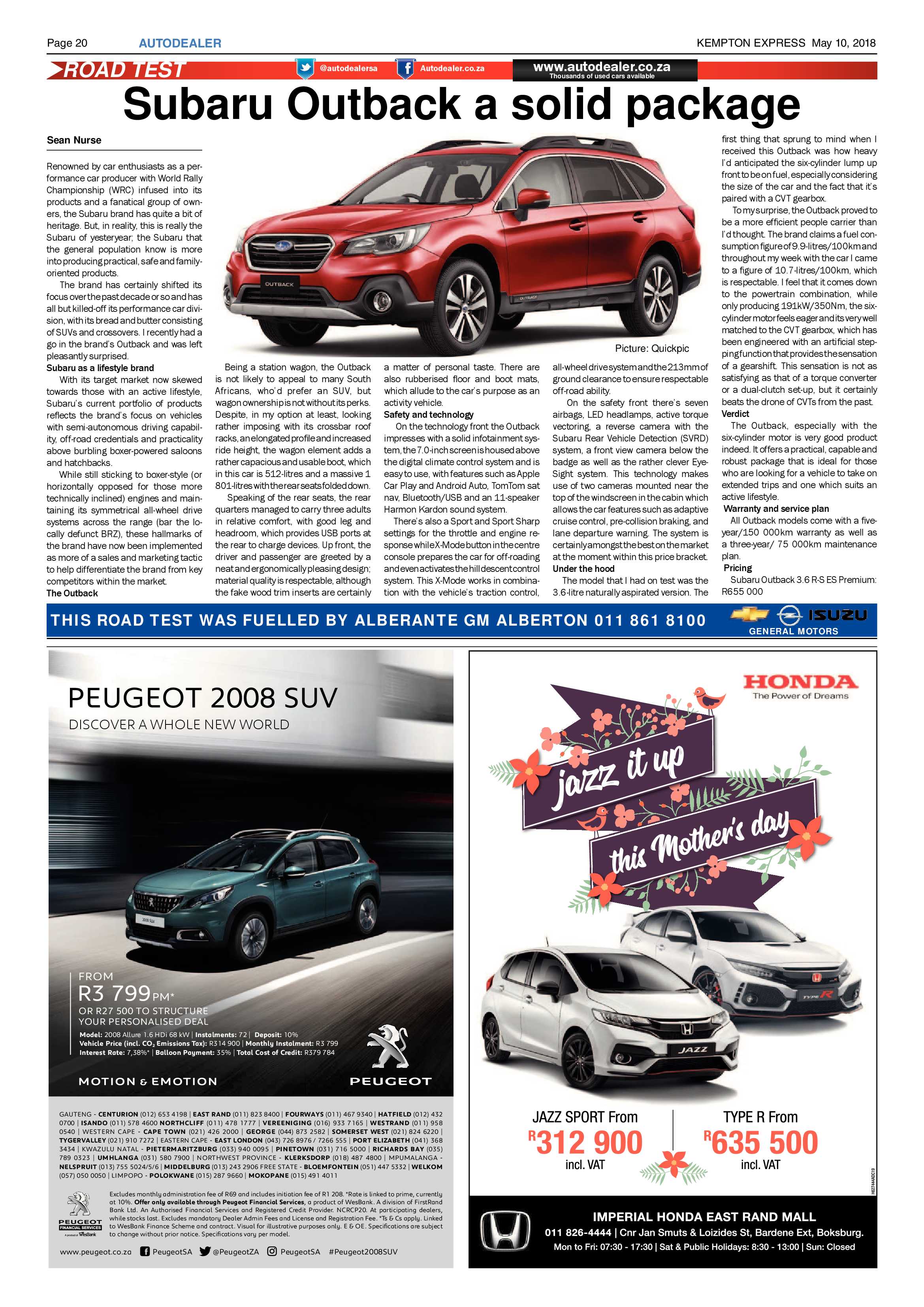 Kempton Express 10 May 2018 page 20