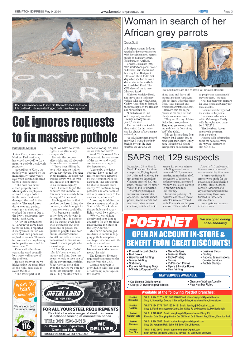 Kempton Express 10 May 2024 page 3