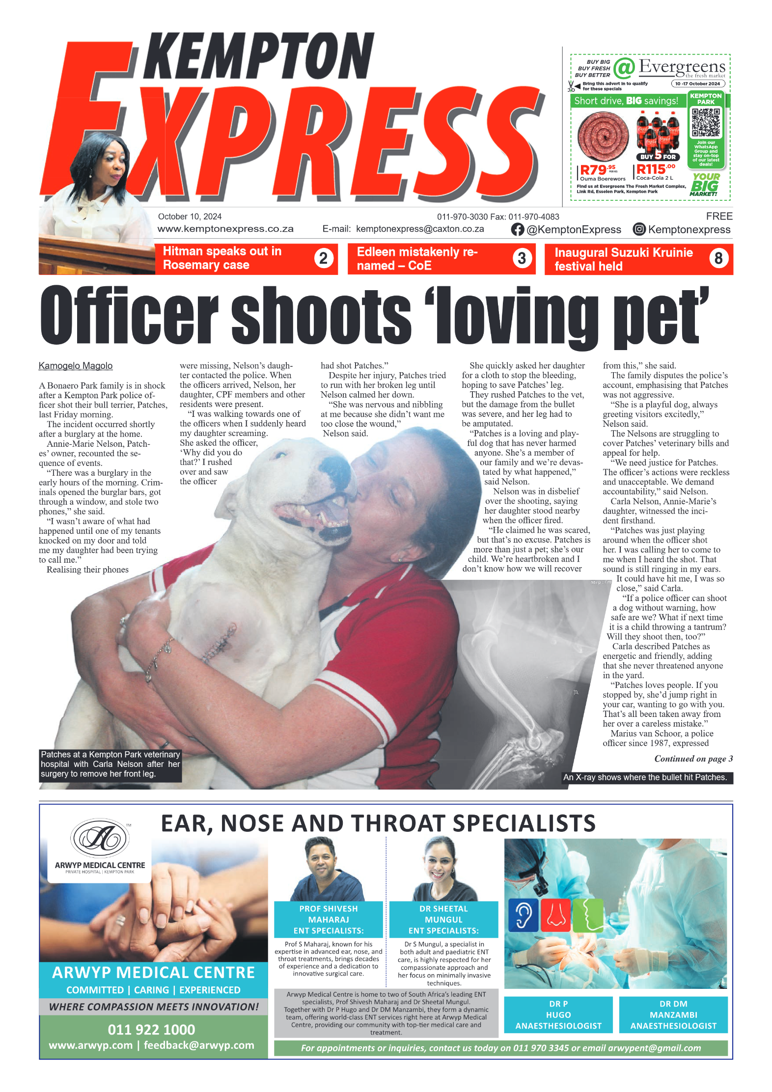Kempton Express 10 October 2024 page 1