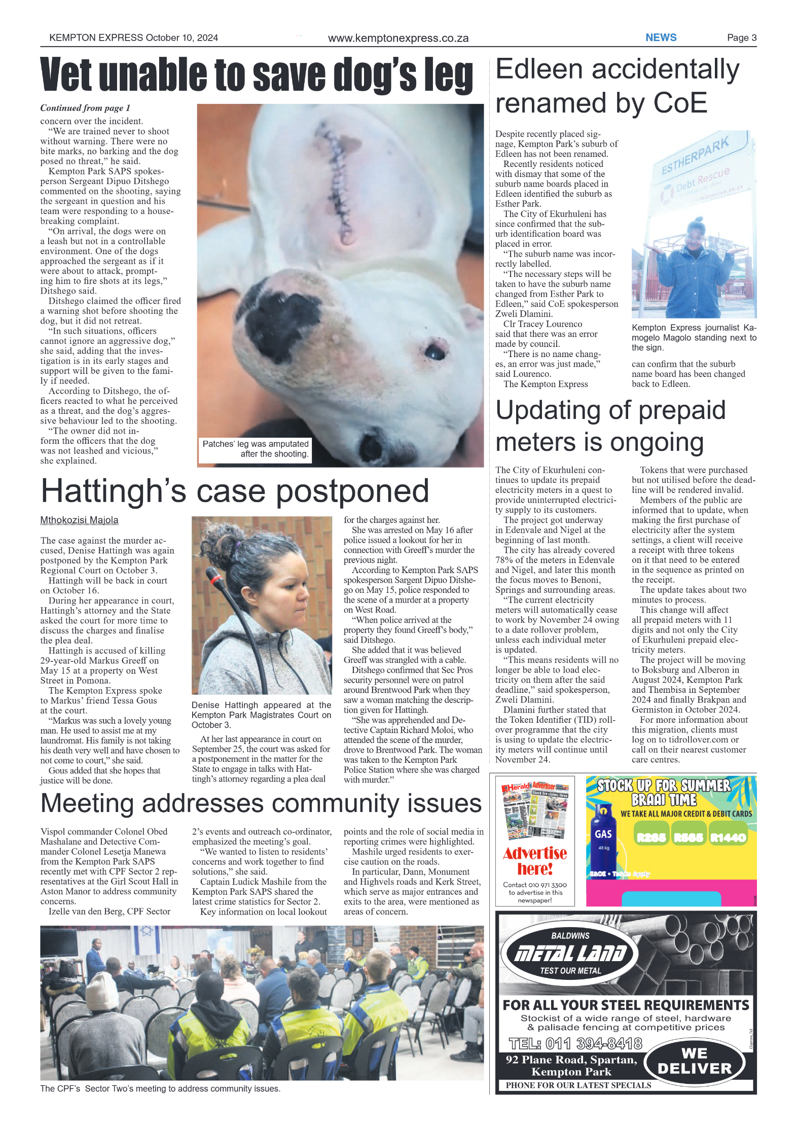 Kempton Express 10 October 2024 page 3