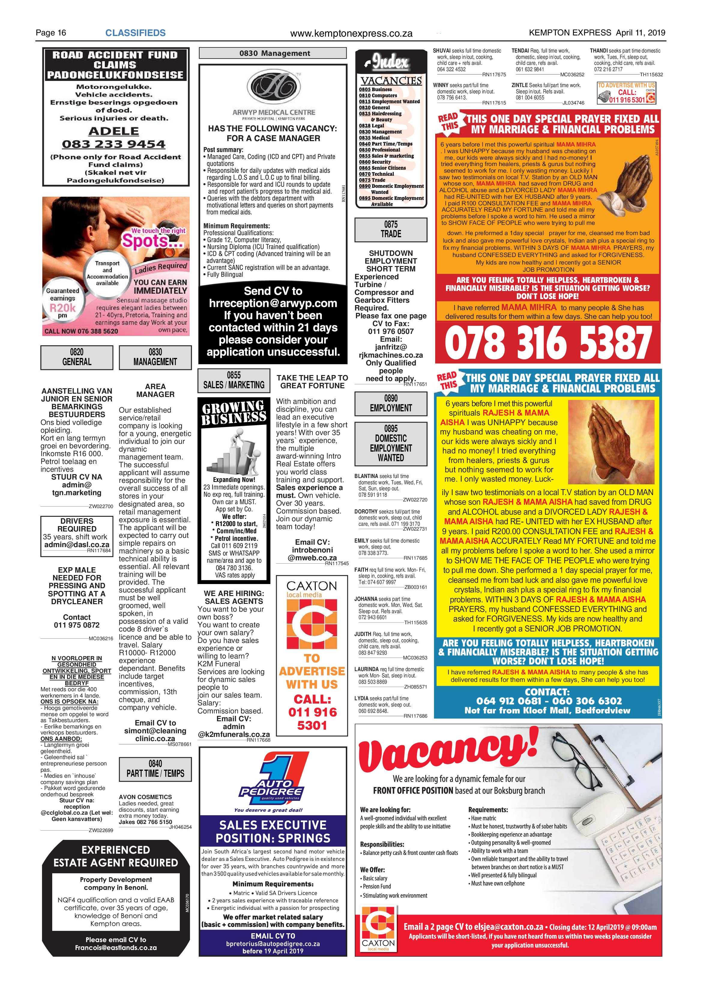 Kempton Express 11 April 2019 page 16