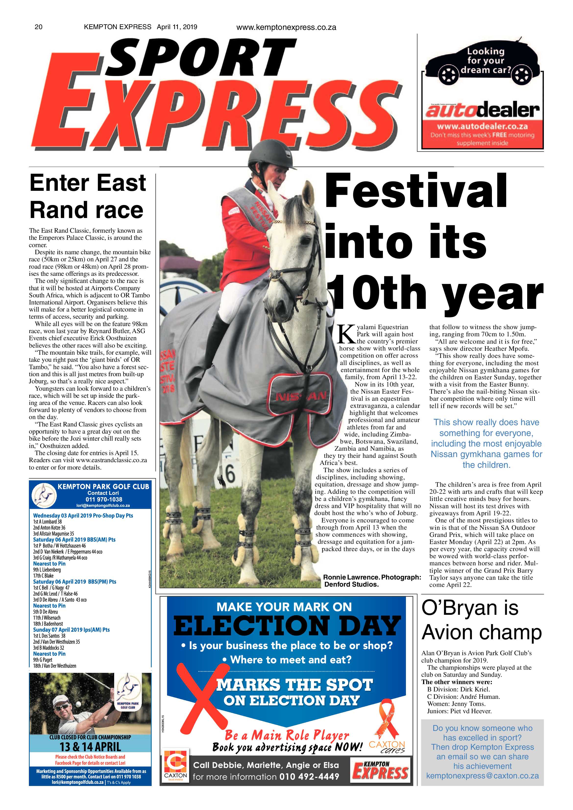 Kempton Express 11 April 2019 page 20