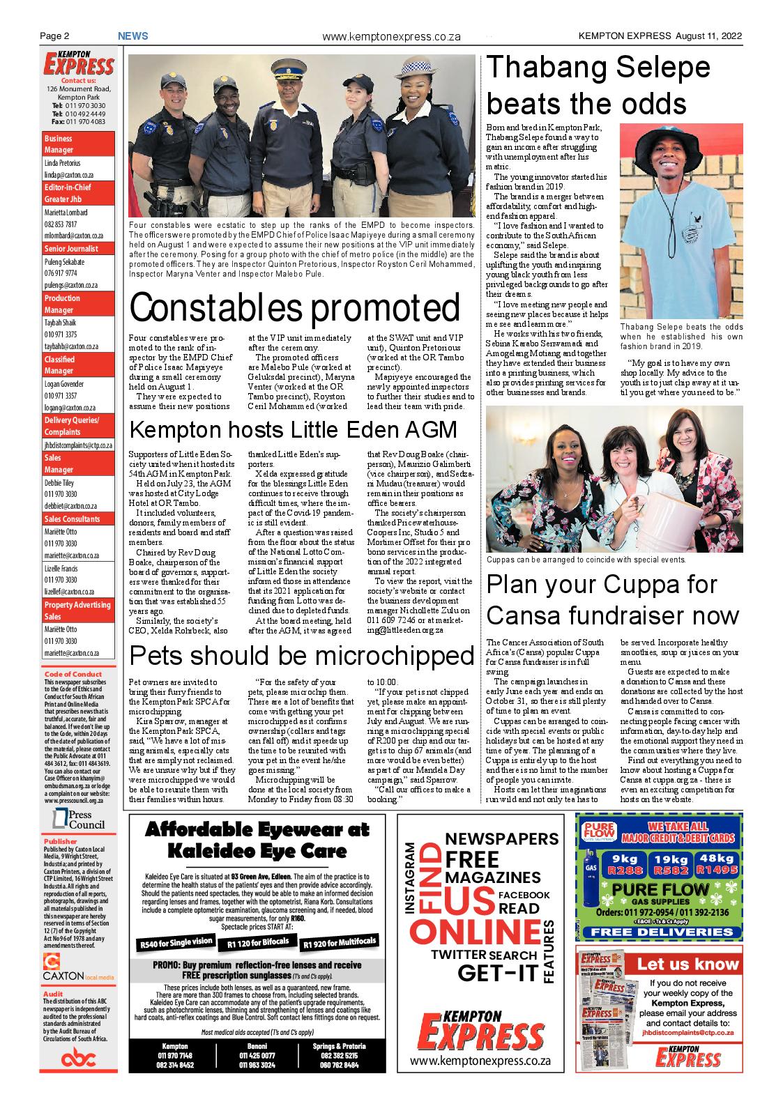 Kempton Express 11 August 2022 page 2