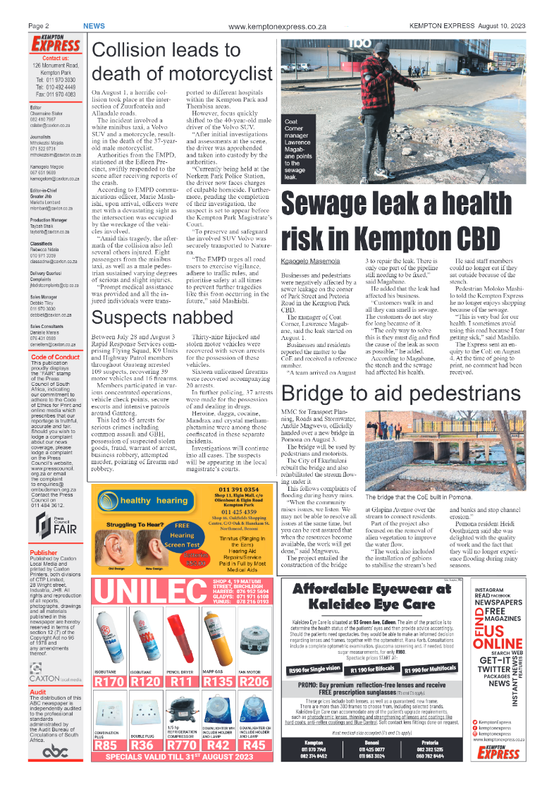 Kempton Express 10 August 2023 page 2