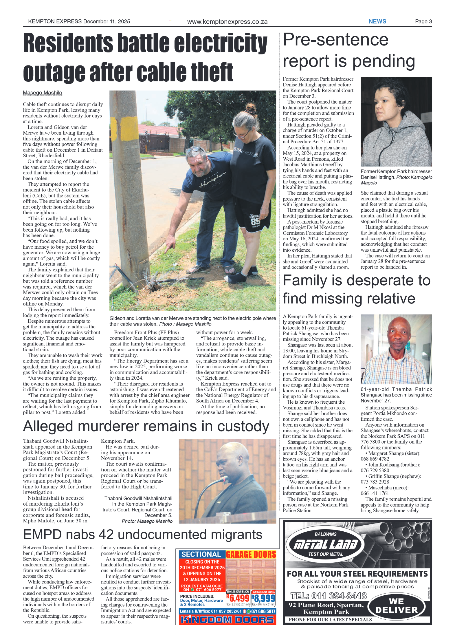 Kempton Express 11 December 2025 page 3