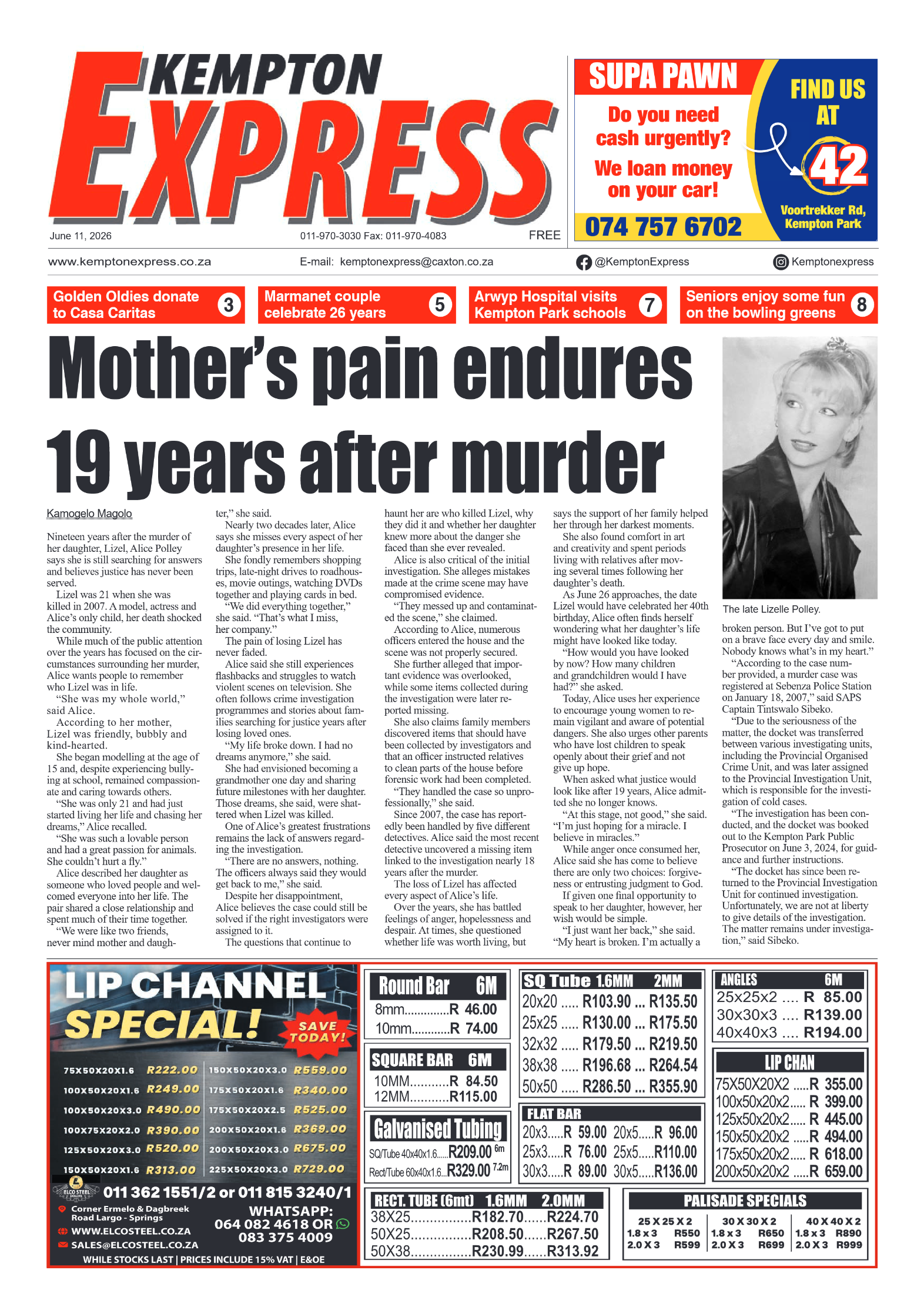 Kempton Express 11 June 2026 page 1