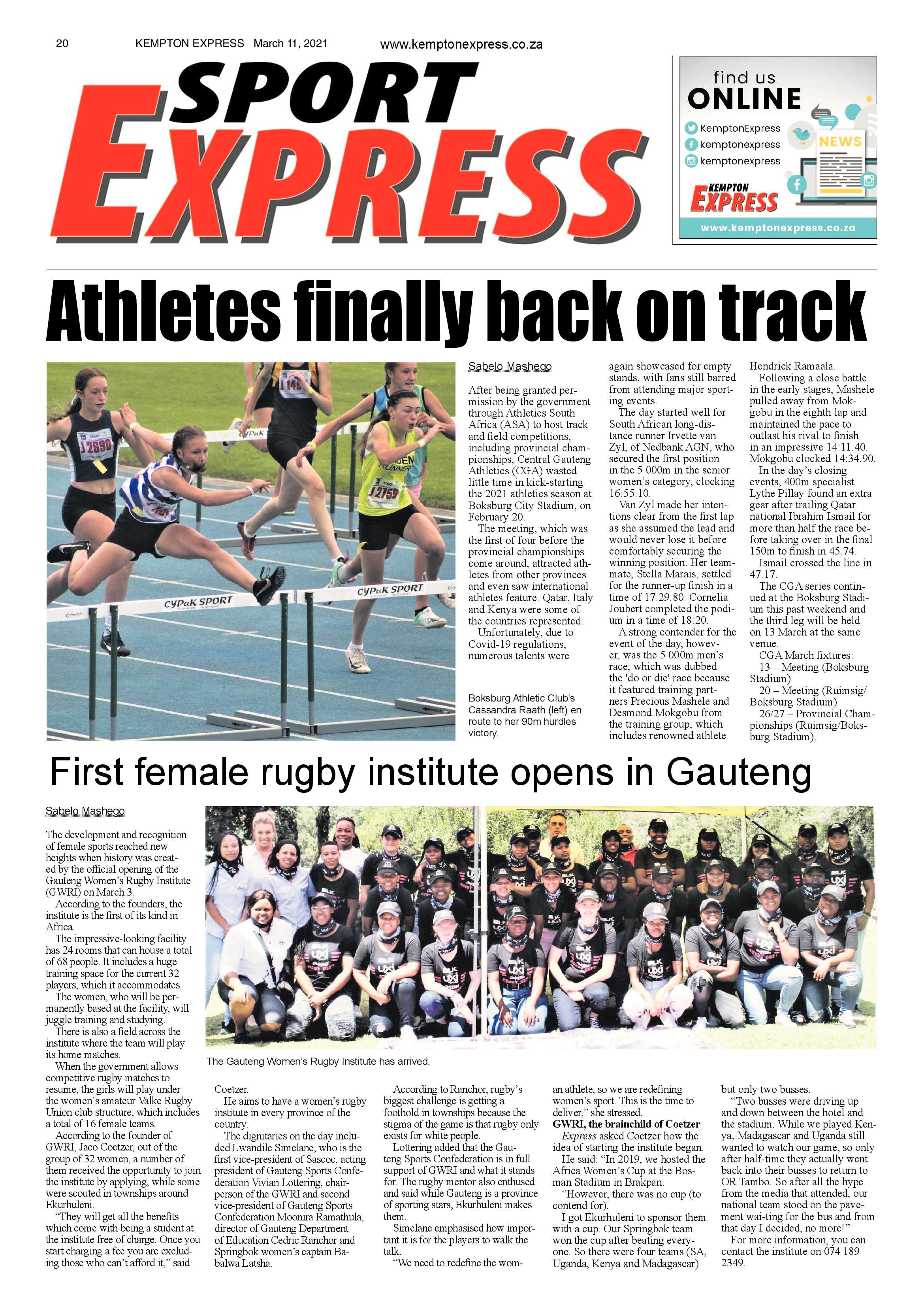 Kempton Express 11 March 2021 page 20