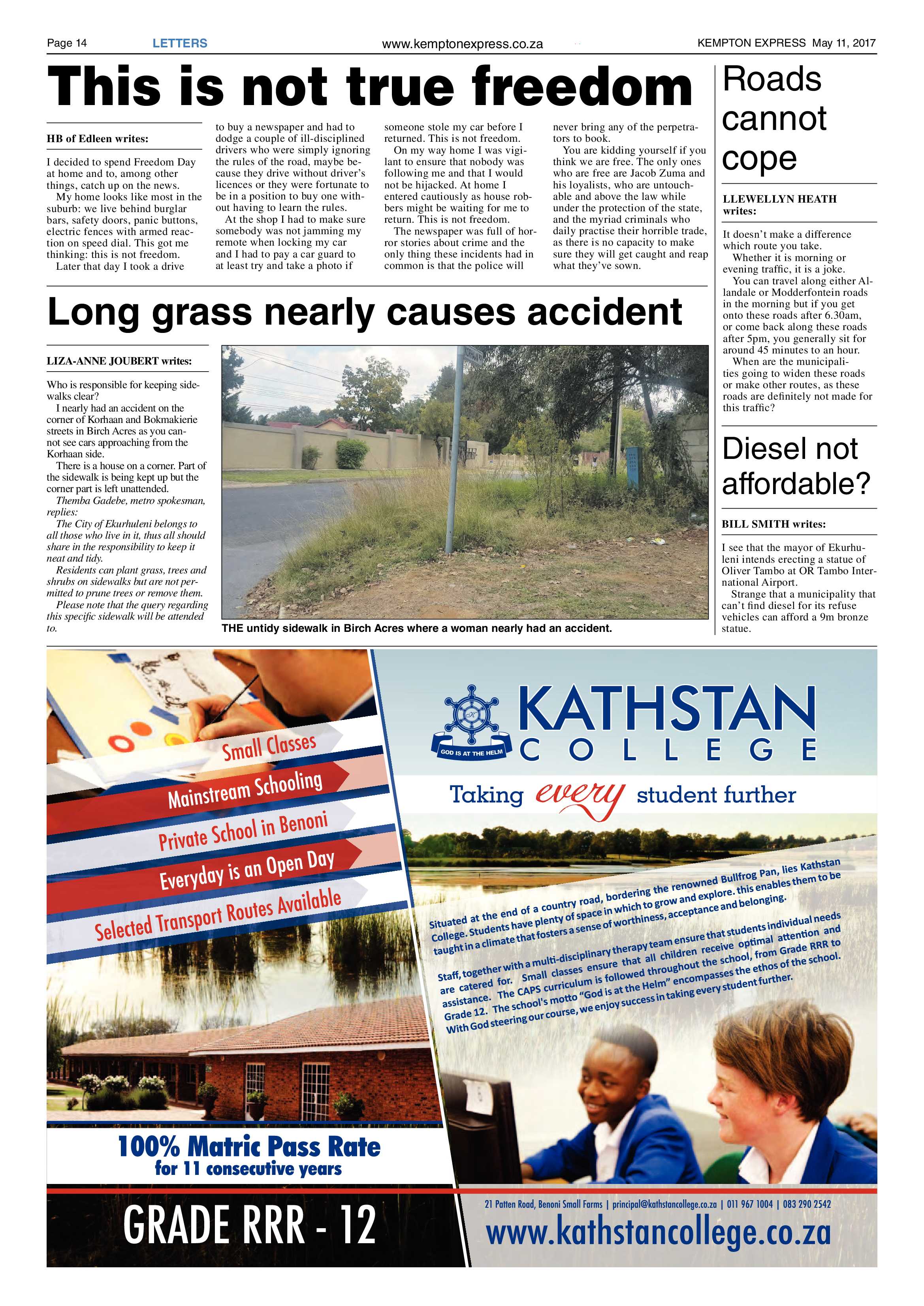 Kempton Express 11 May 2017 page 14