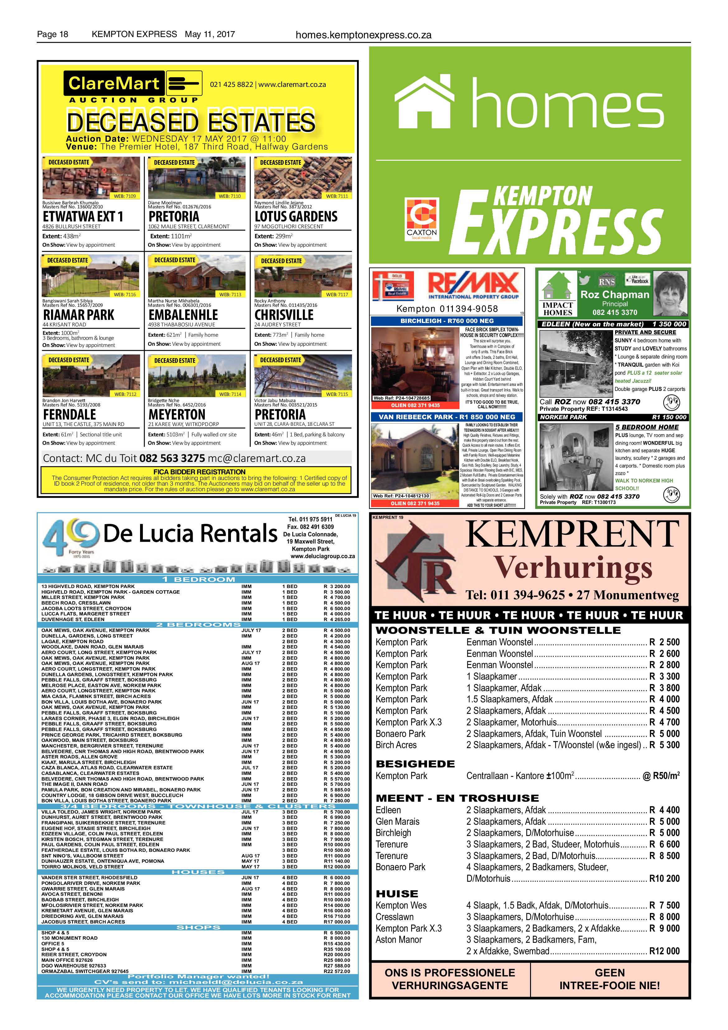 Kempton Express 11 May 2017 page 18