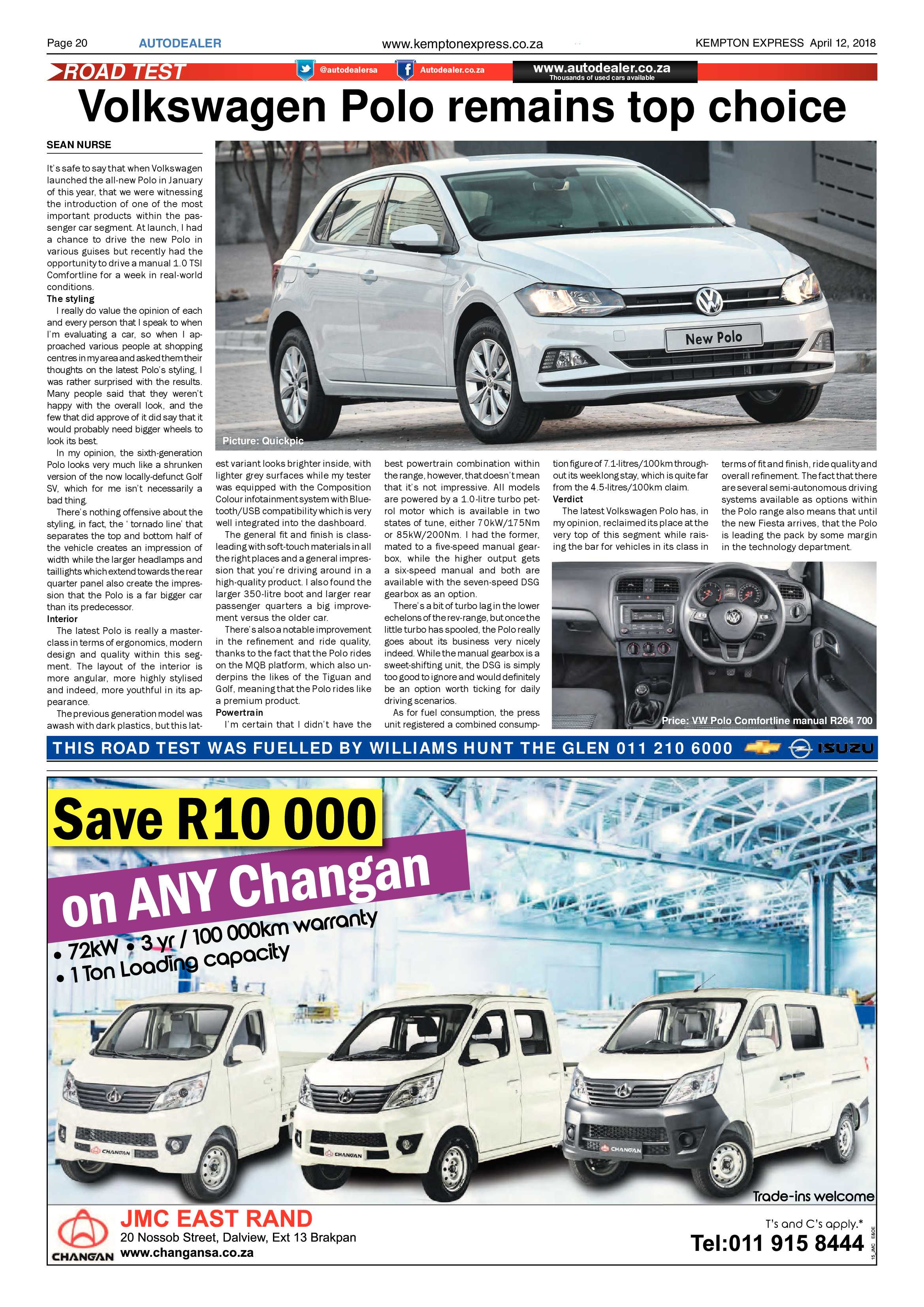 Kempton Express 12 April 2018 page 20