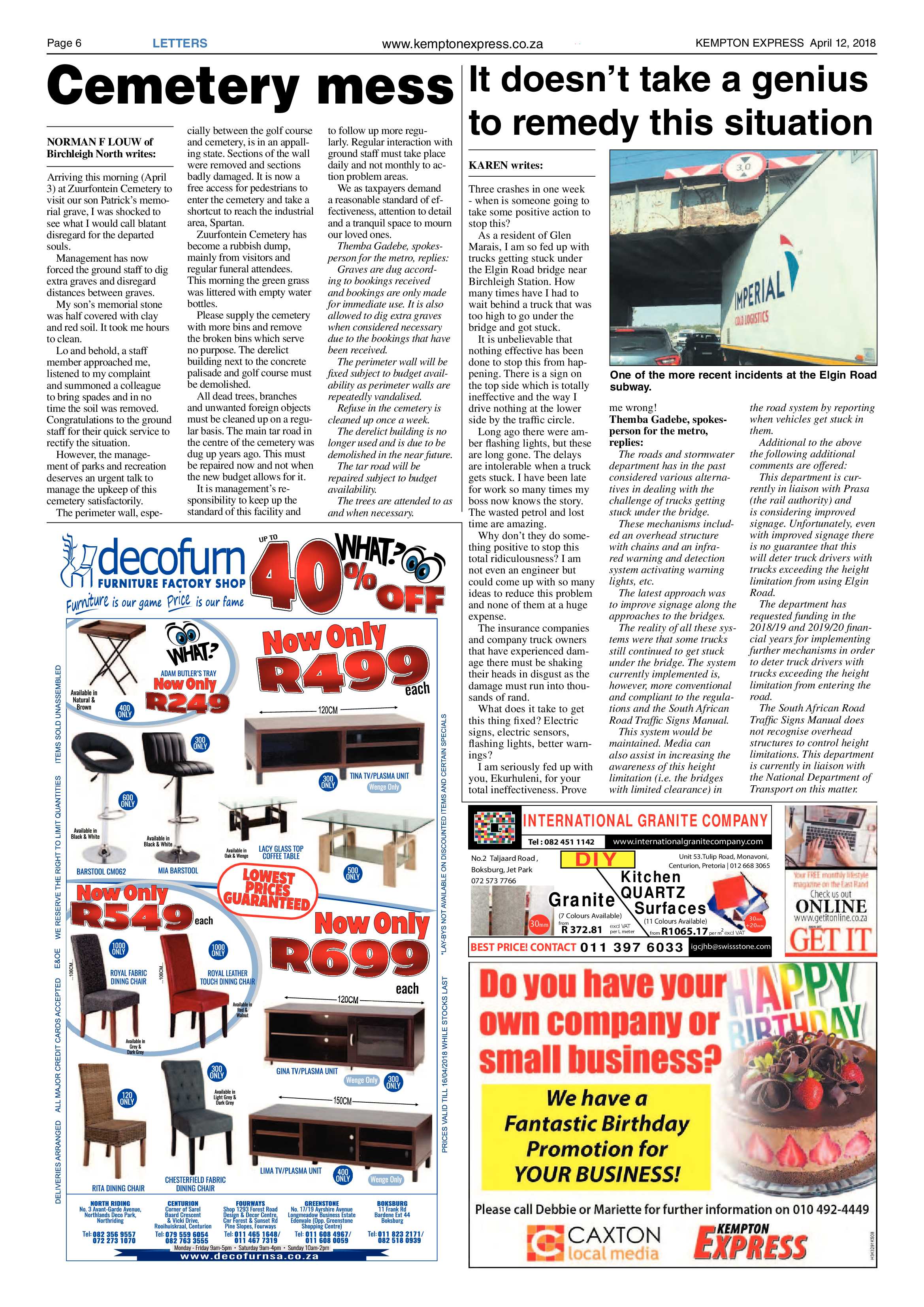 Kempton Express 12 April 2018 page 6