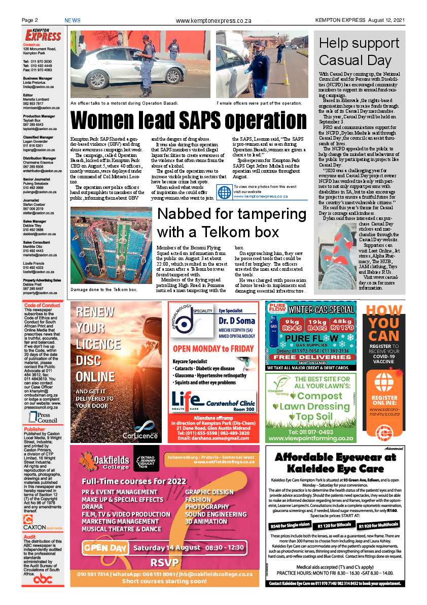 Kempton Express 12 August 2021 page 2