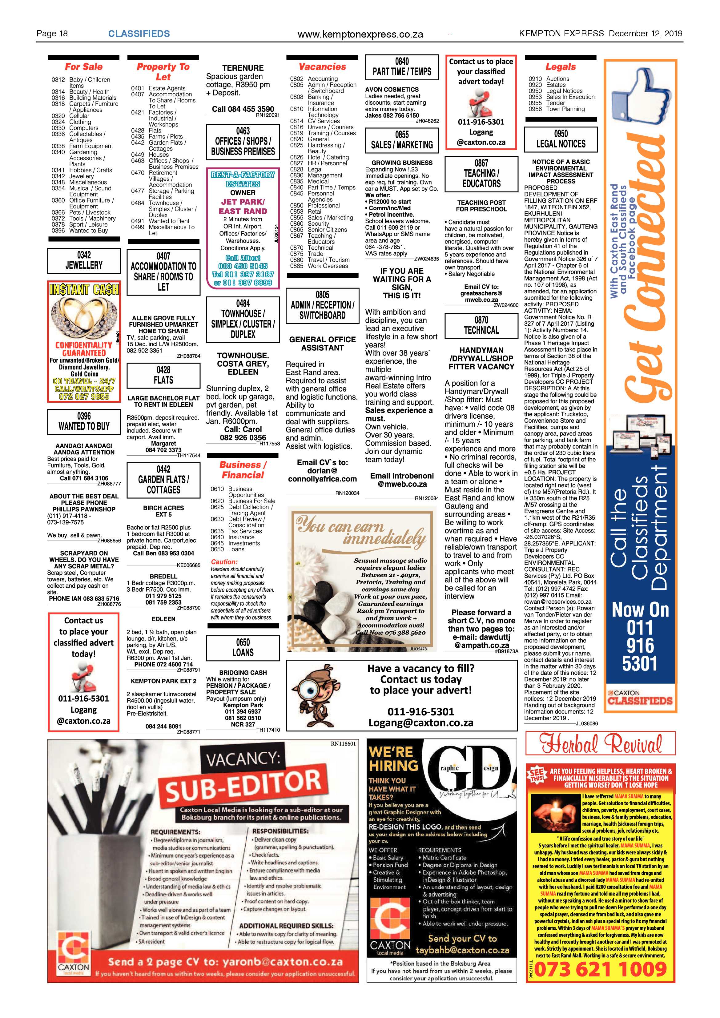Kempton Express 12 December 2019 page 18
