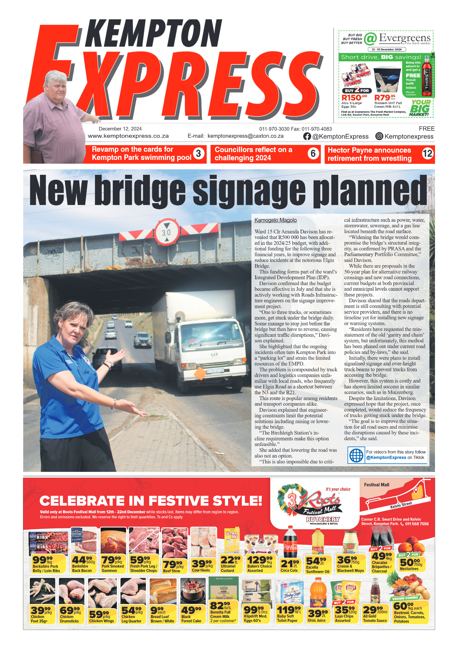 Kempton Express 12 December 2024 page 1