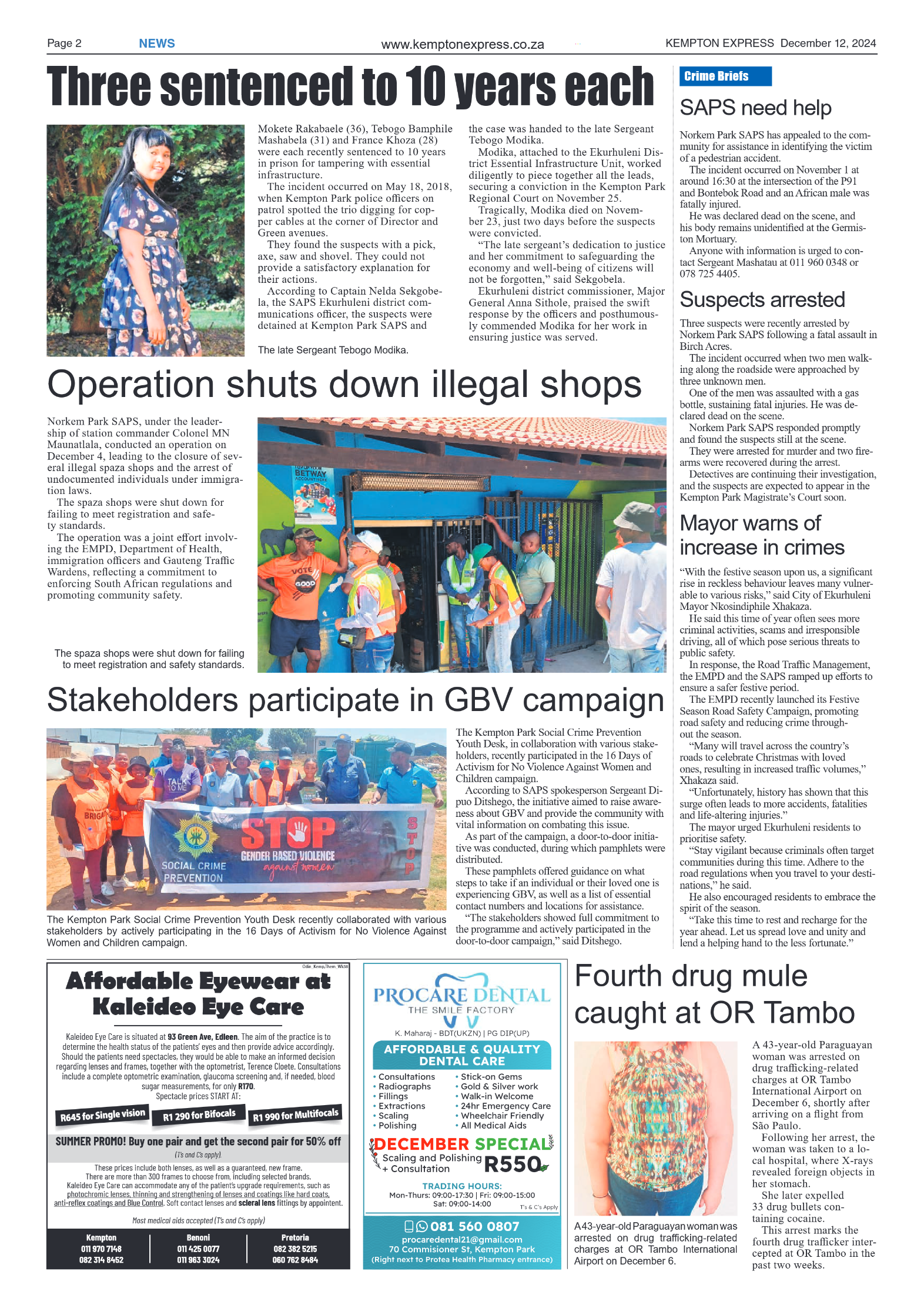 Kempton Express 12 December 2024 page 2