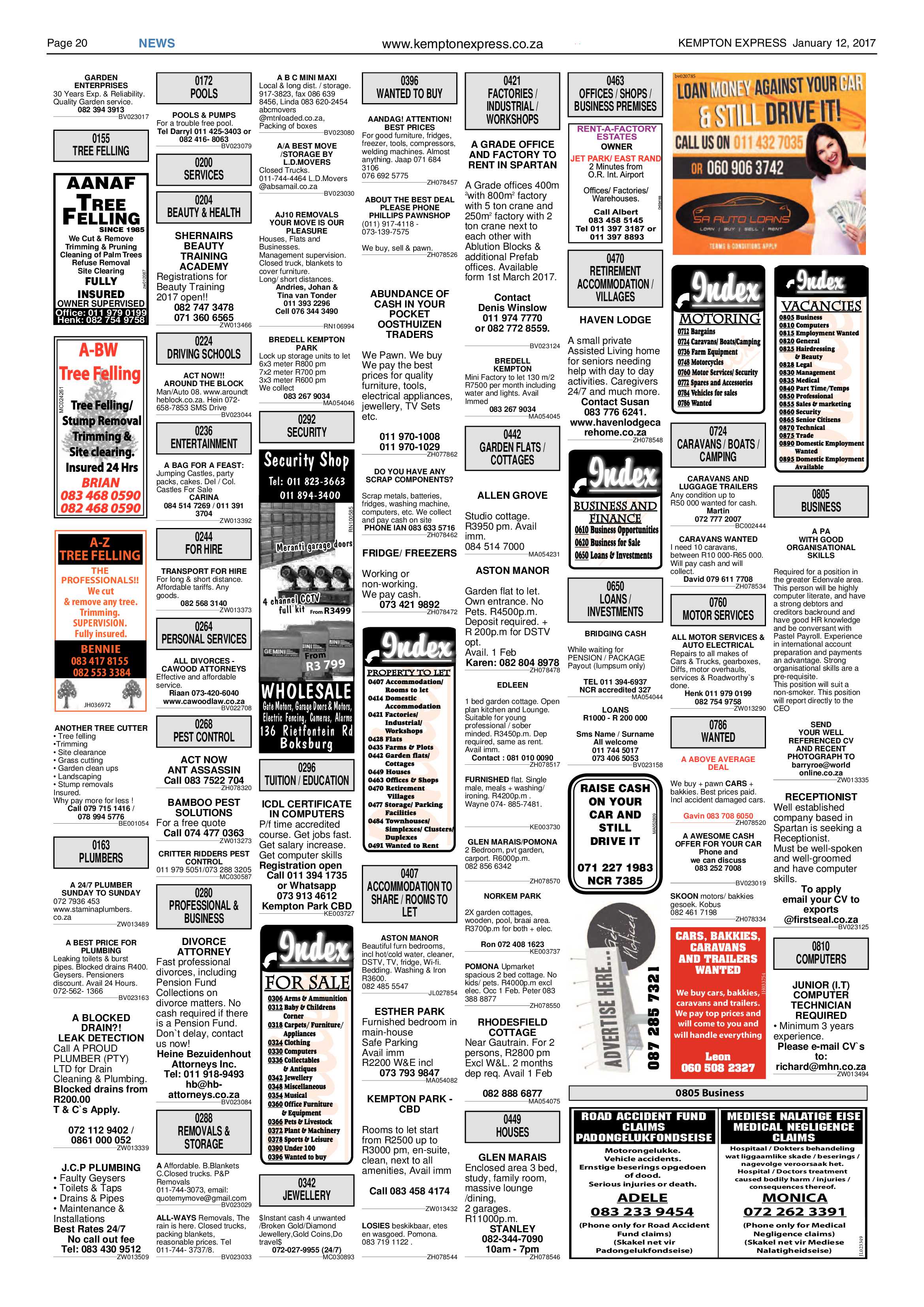 Kempton Express 12 January 2017 page 20