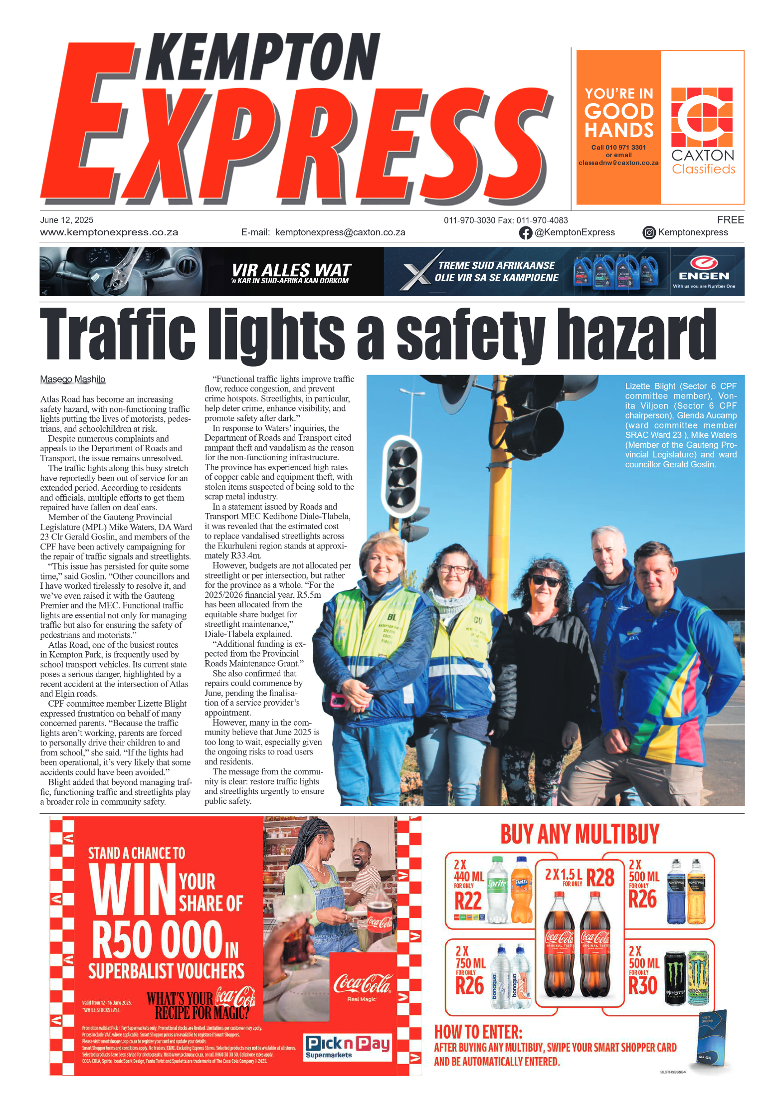 Kempton Express 12 June 2025 page 1