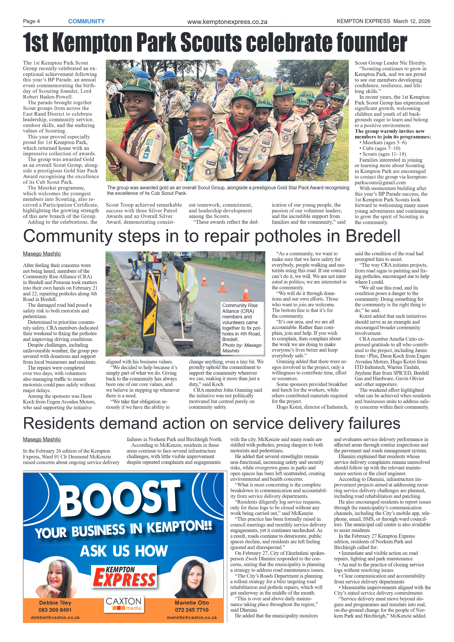 Kempton Express 12 March 2026 page 4