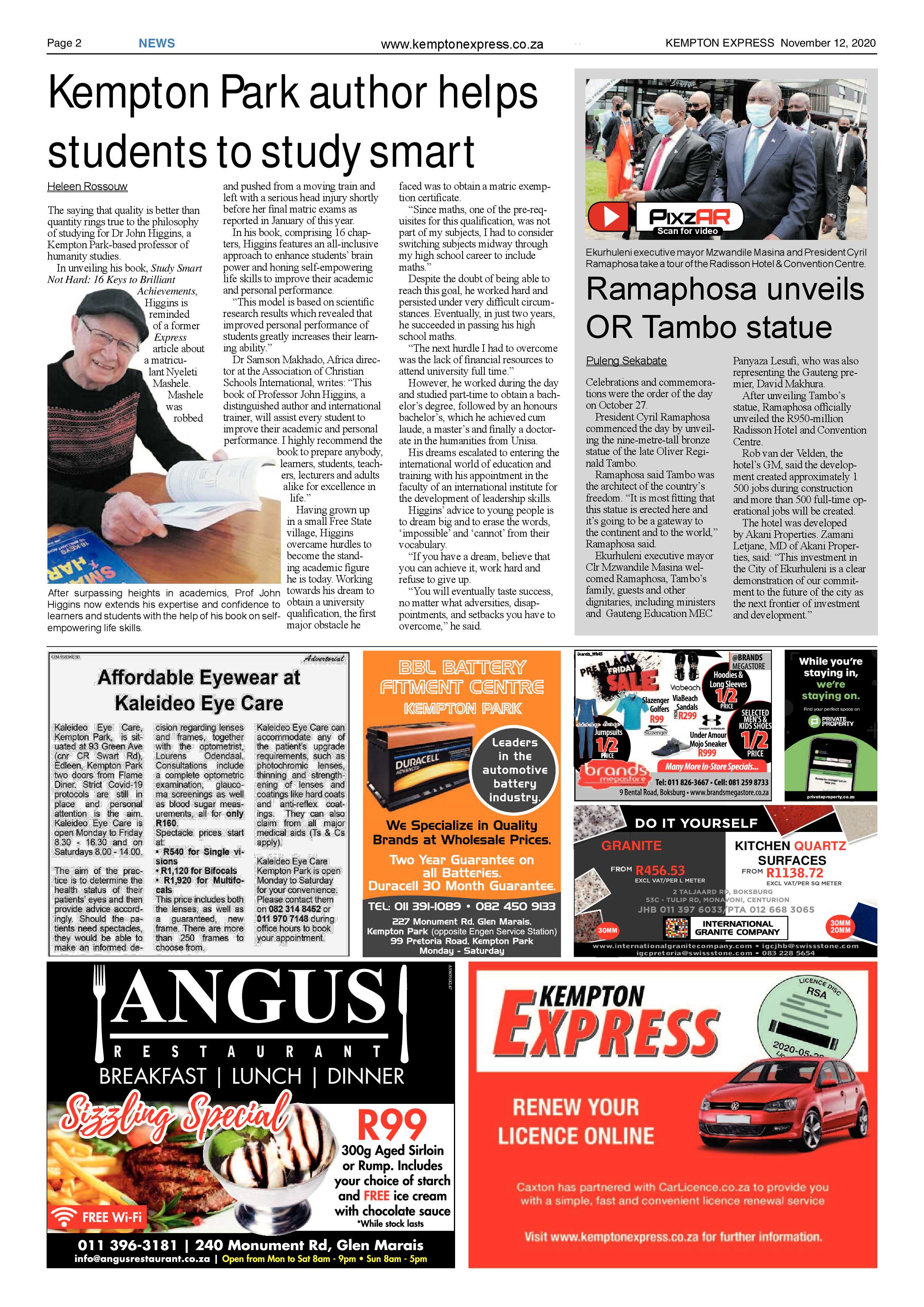 Kempton Express 12 November 2020 page 2