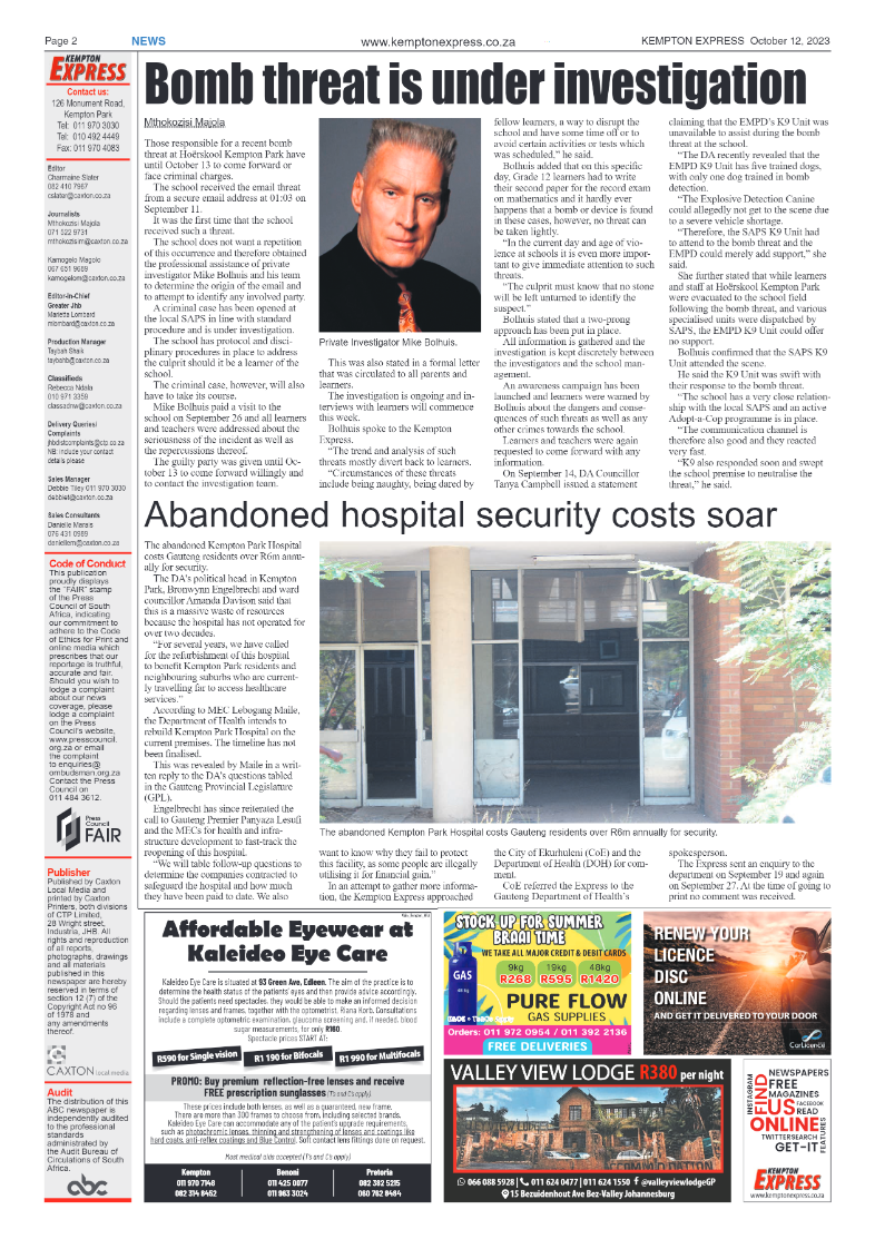 Kempton Express 12 October 2023 page 2