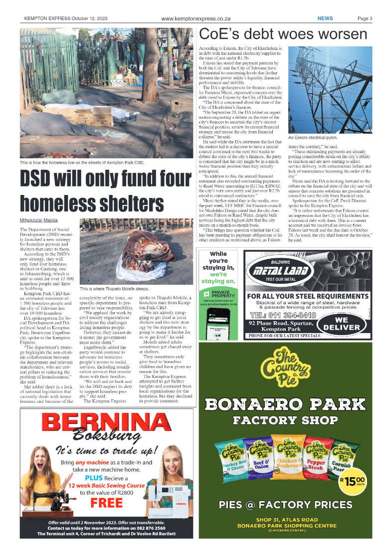 Kempton Express 12 October 2023 page 3