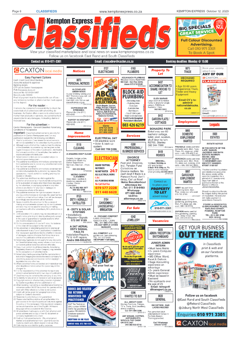 Kempton Express 12 October 2023 page 6