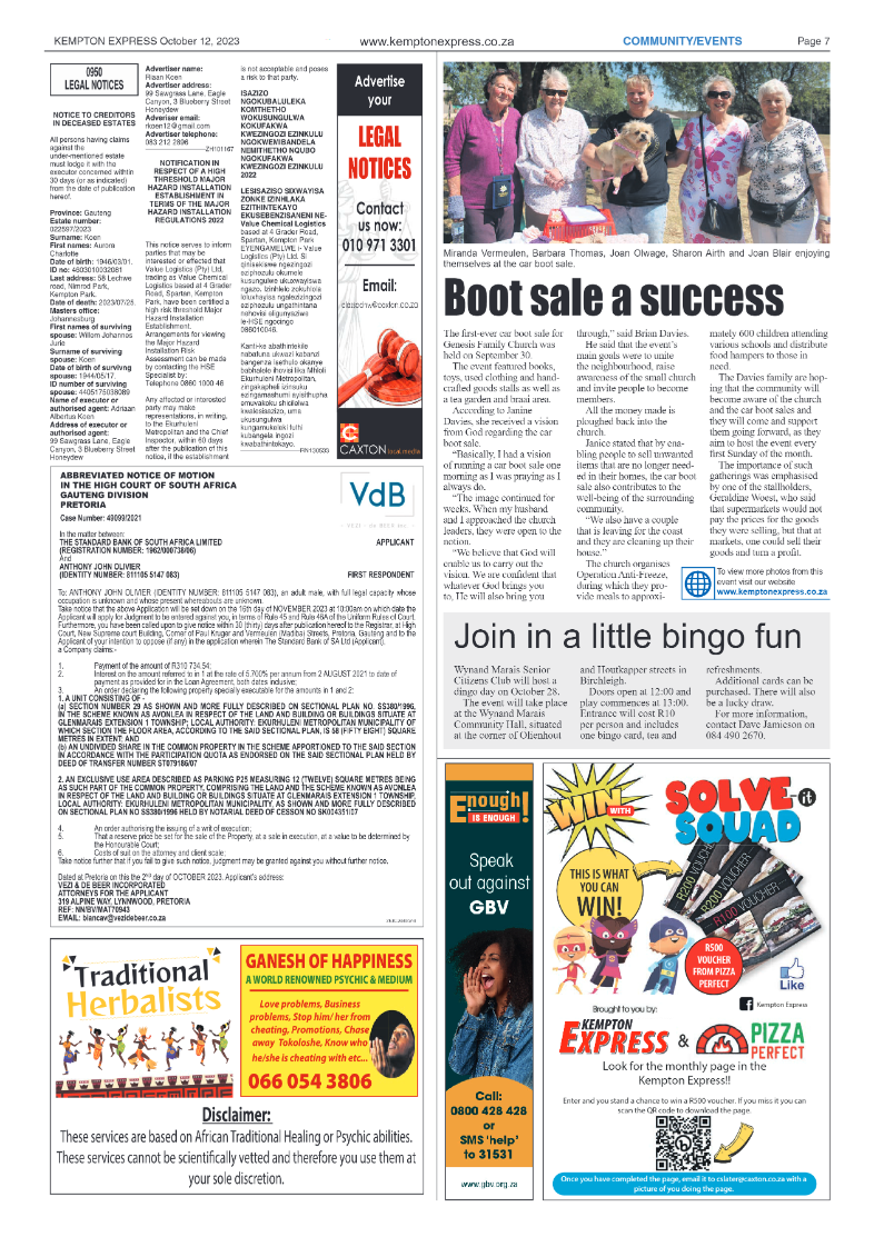 Kempton Express 12 October 2023 page 7