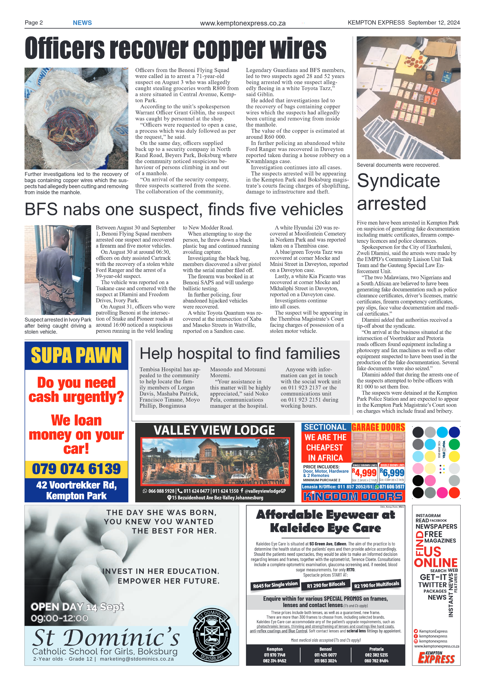 Kempton Express 12 September 2024 page 2