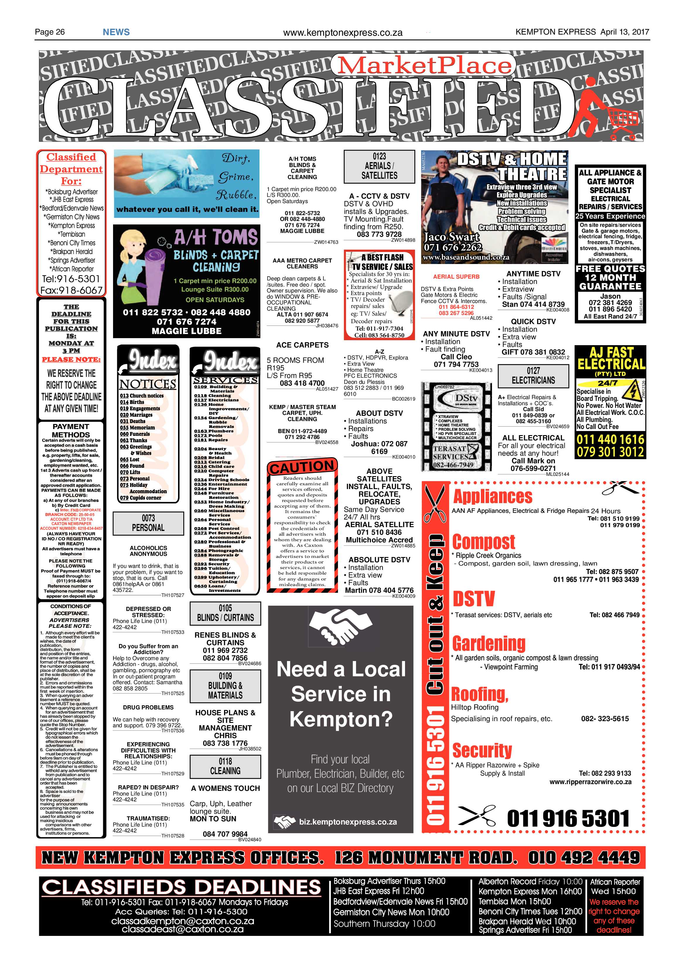 Kempton Express 13 April 2017 page 26