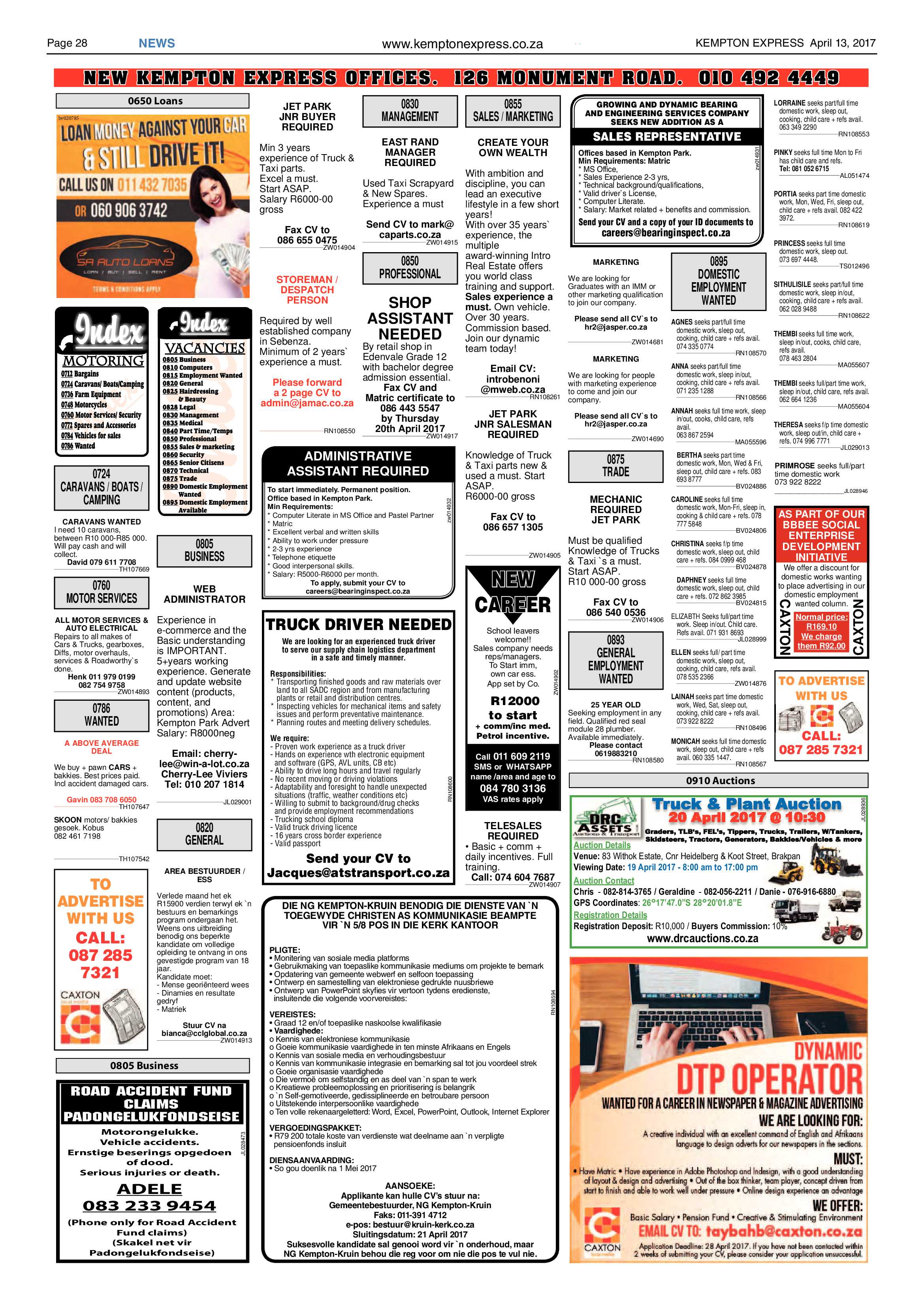 Kempton Express 13 April 2017 page 28