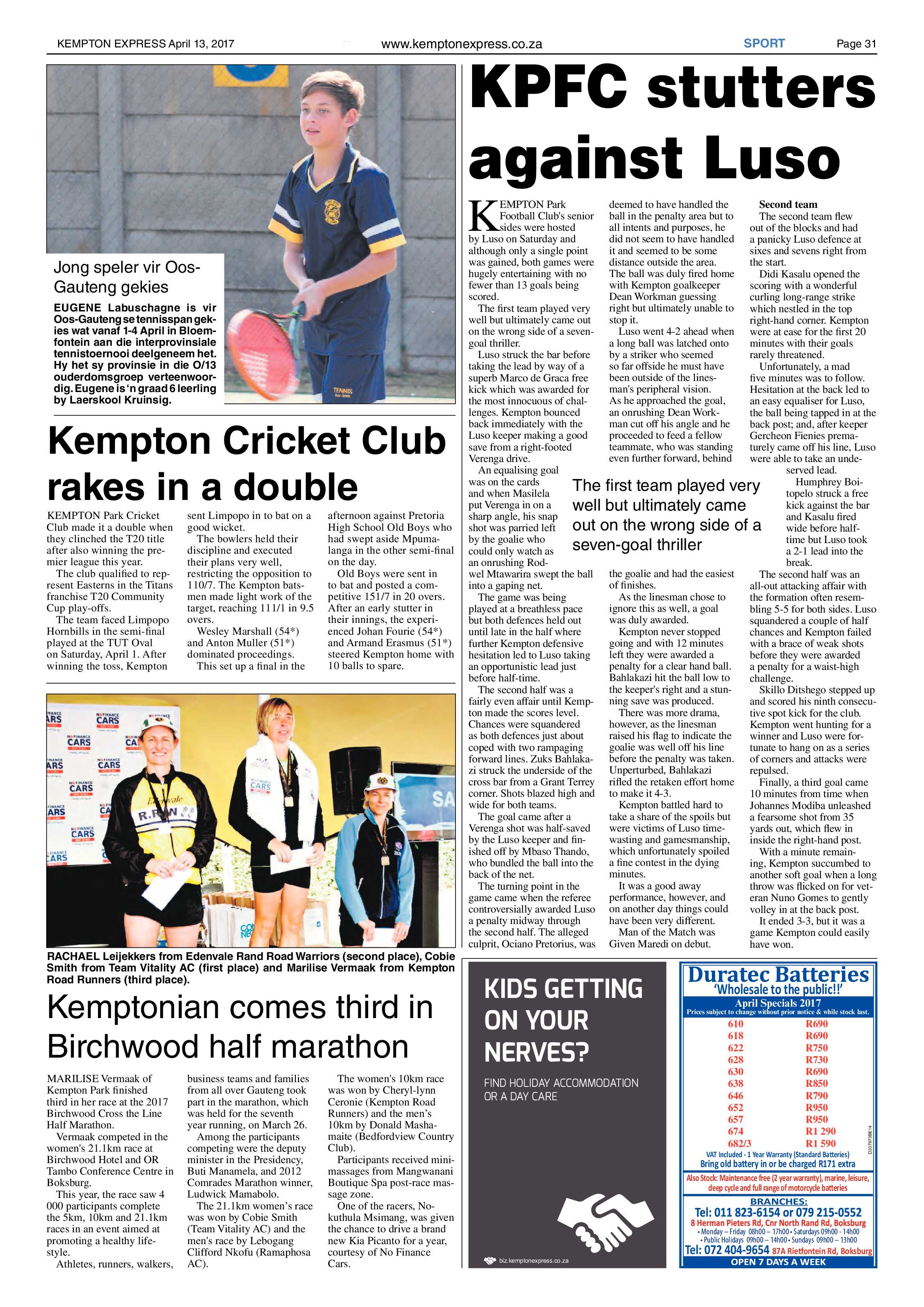 Kempton Express 13 April 2017 page 31