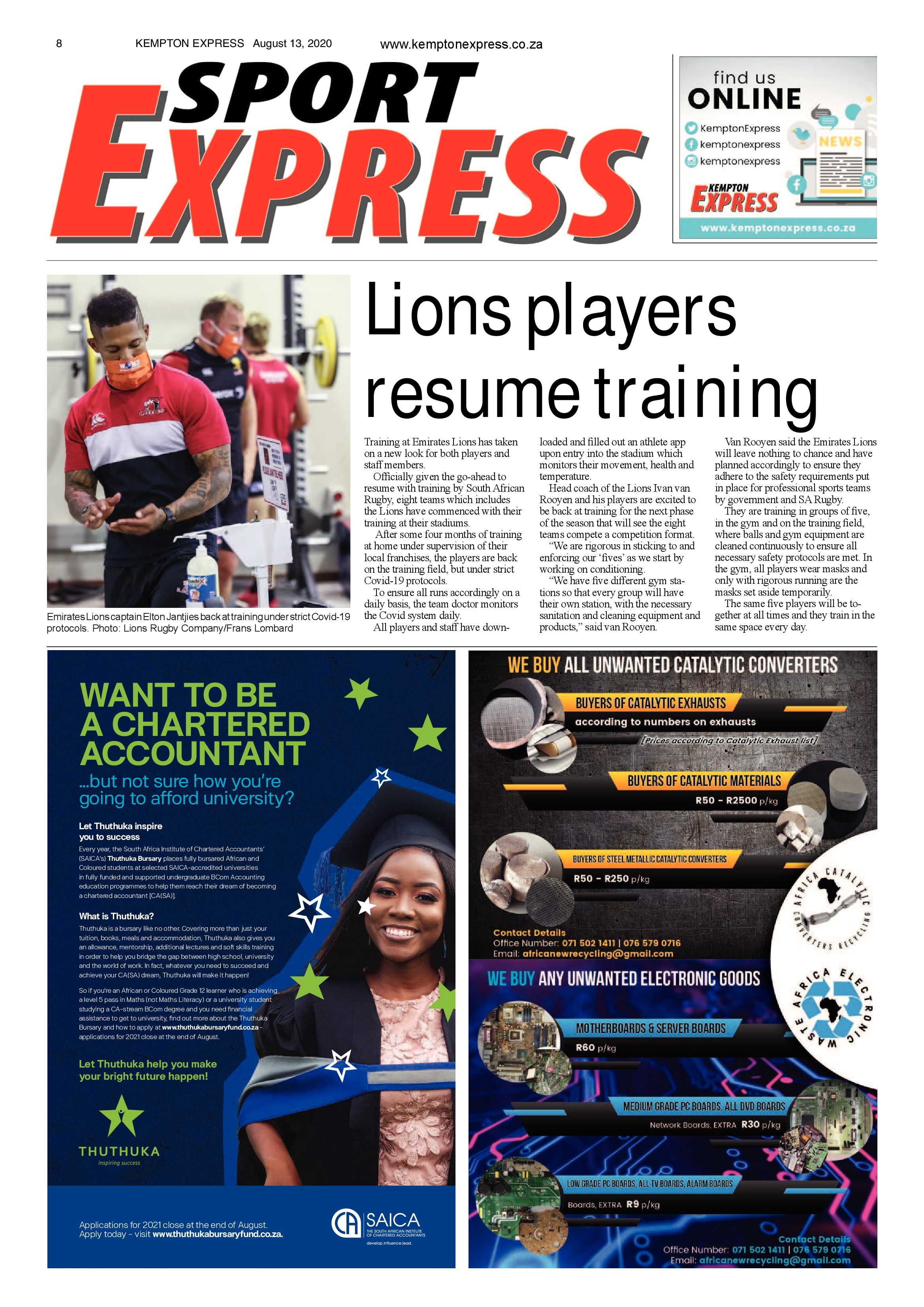 Kempton Express 13 August 2020 page 8