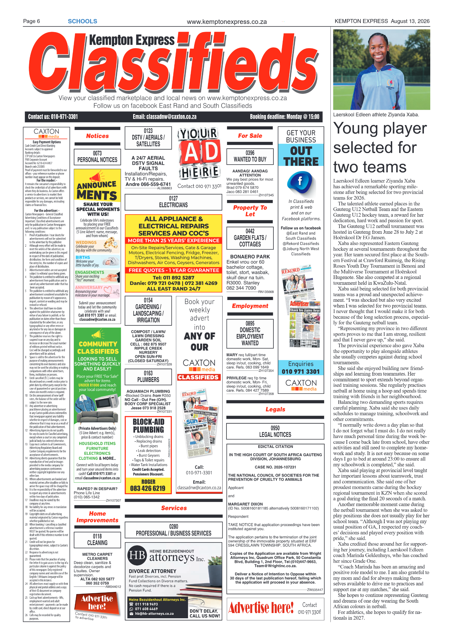 Kempton Express 13 August 2026 page 6