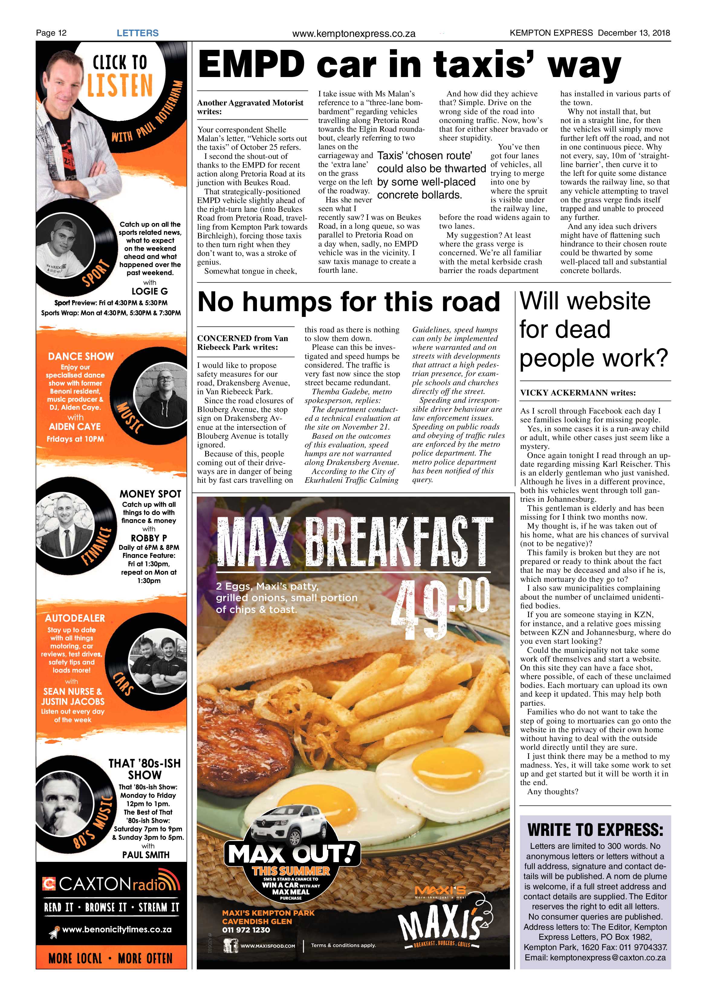 Kempton Express 13 December 2018 page 13