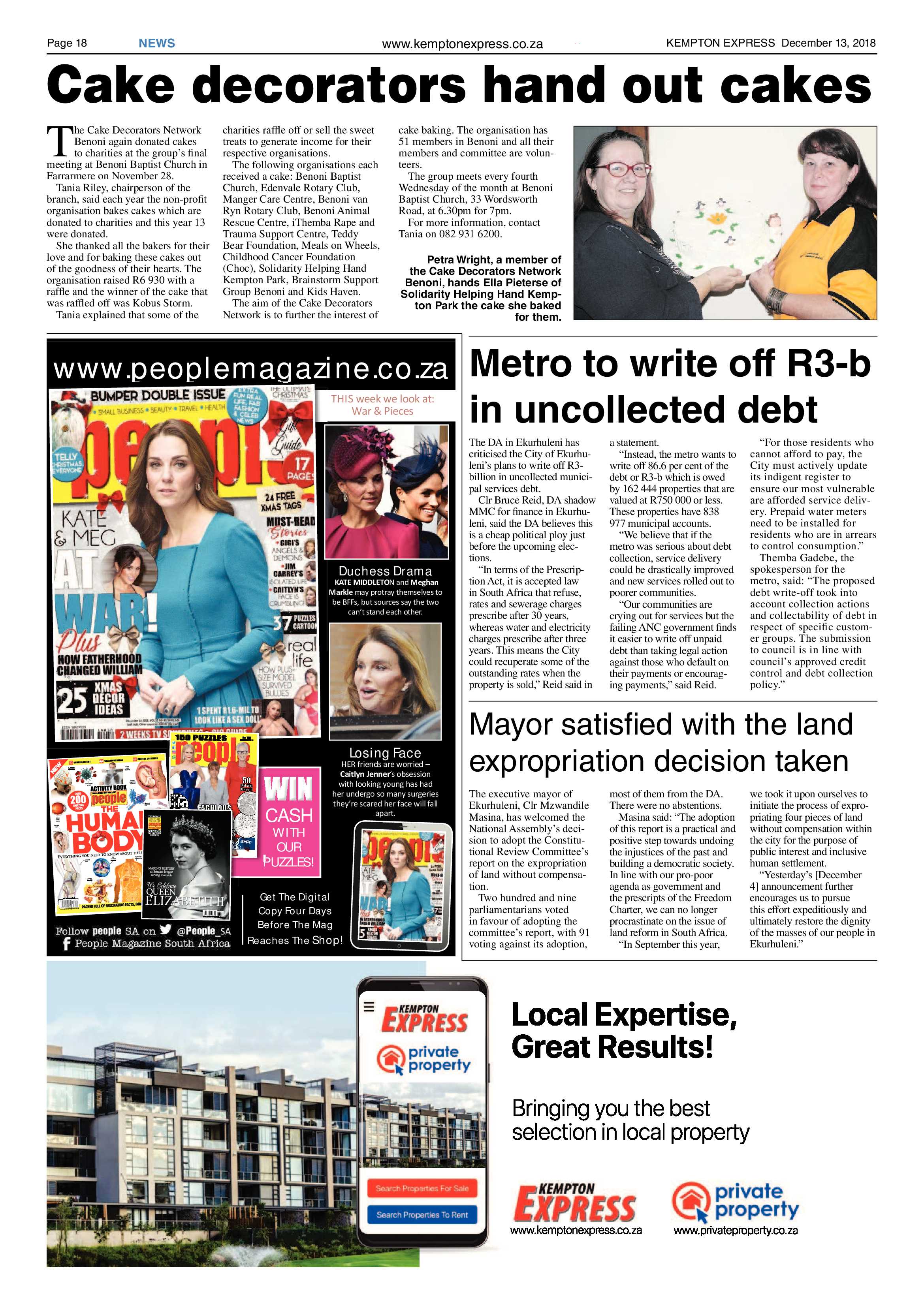 Kempton Express 13 December 2018 page 19