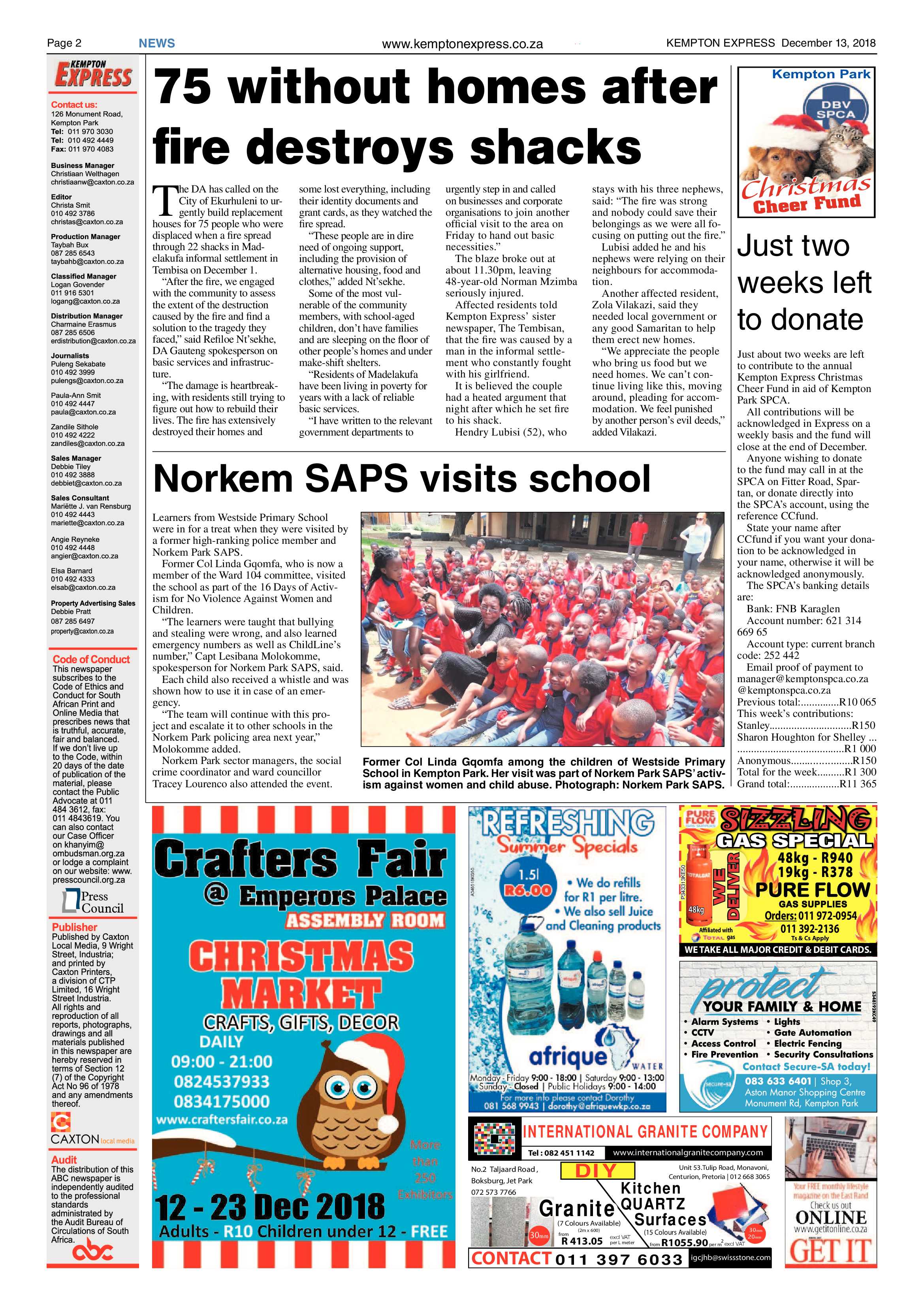 Kempton Express 13 December 2018 page 2